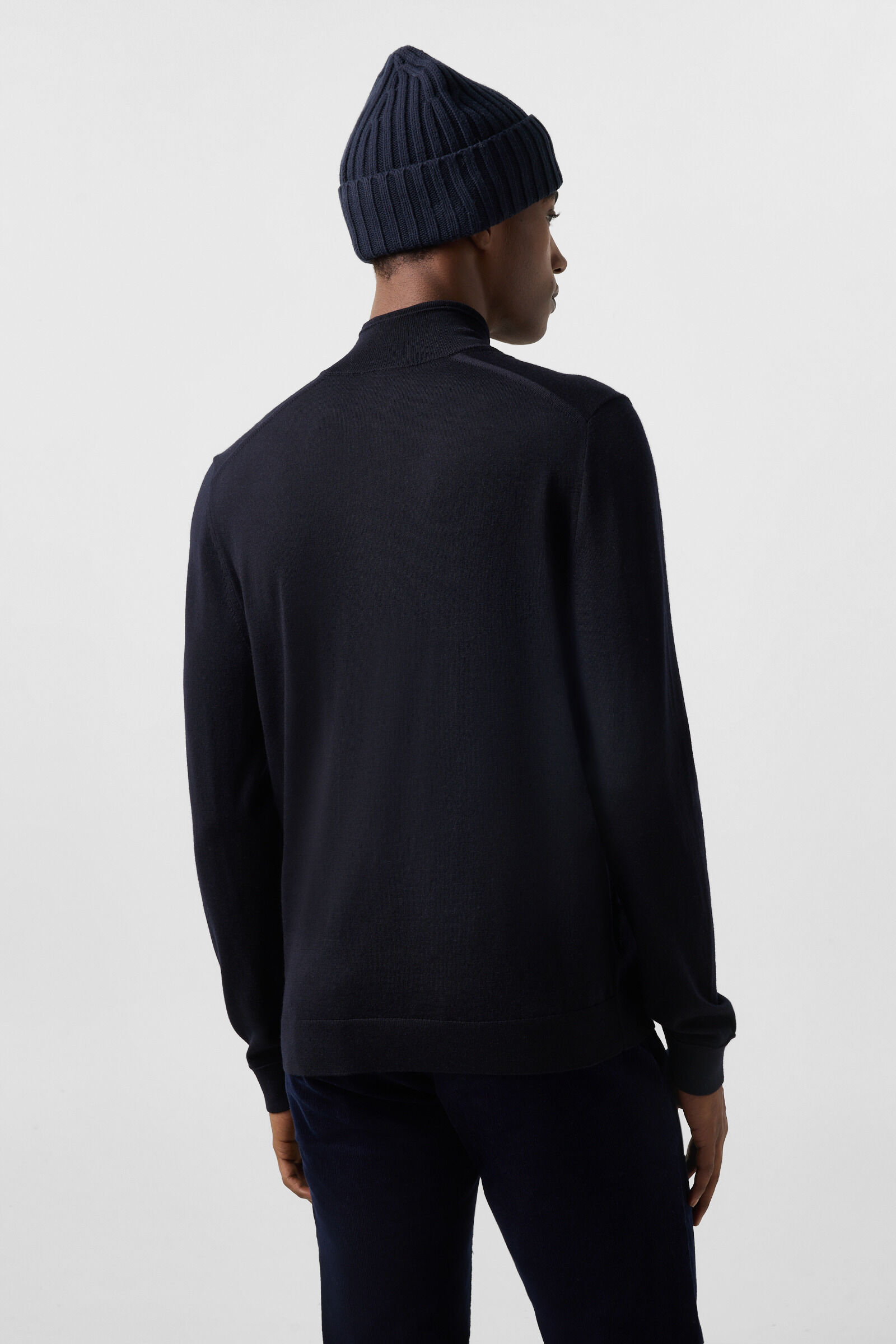 Ouri virgin wool jumper Navy
