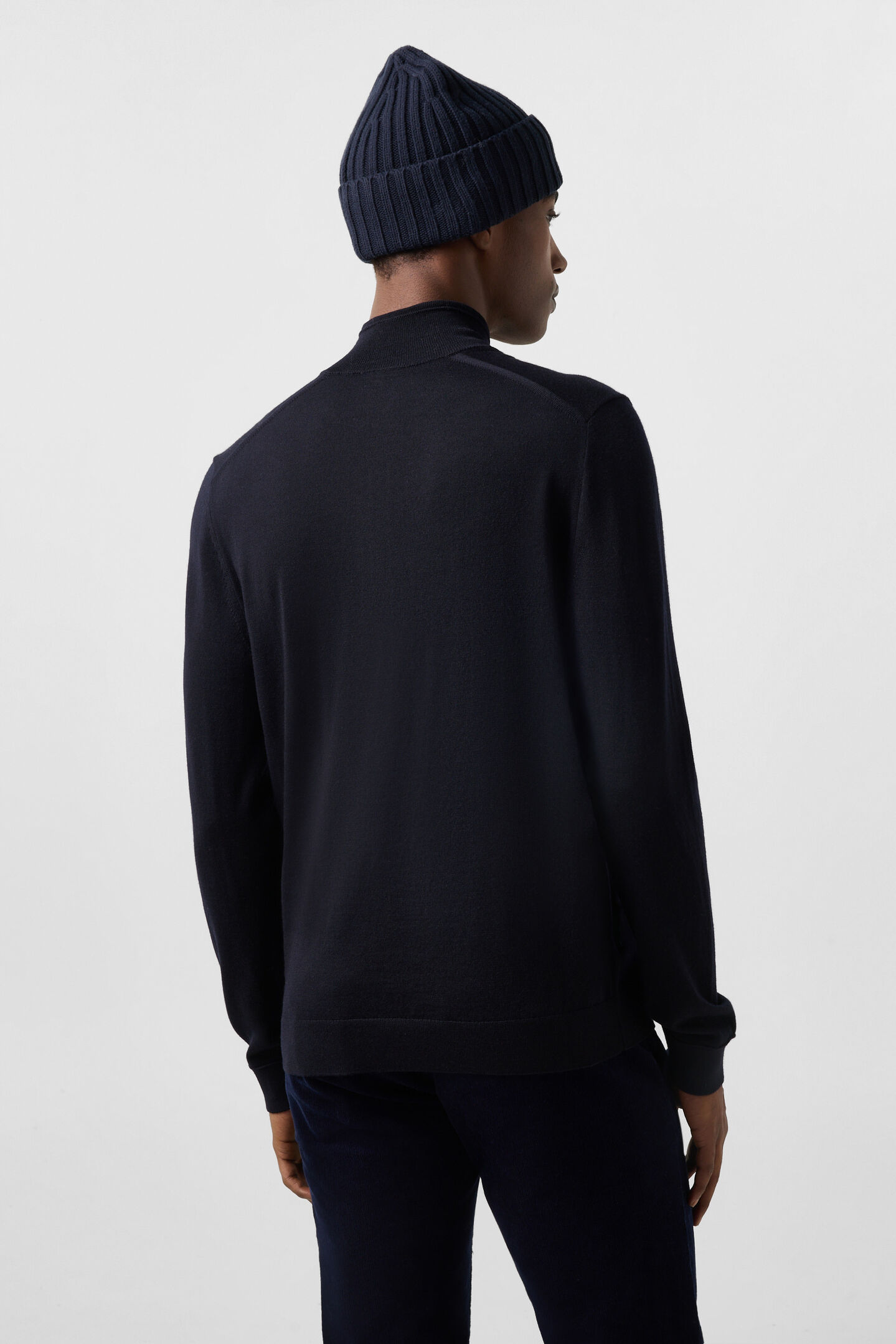 Ouri virgin wool jumper Navy