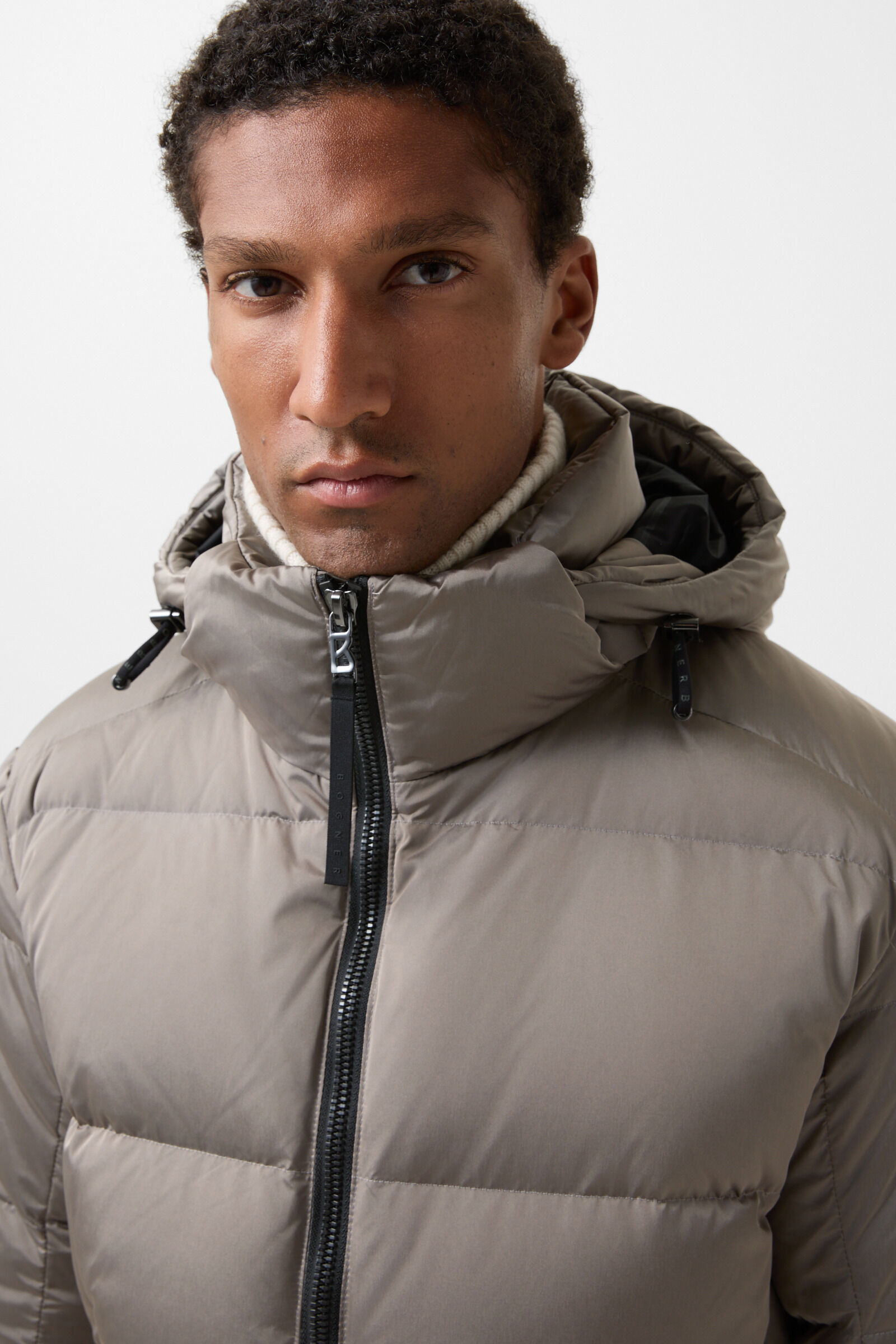 Jamy down jacket Greige