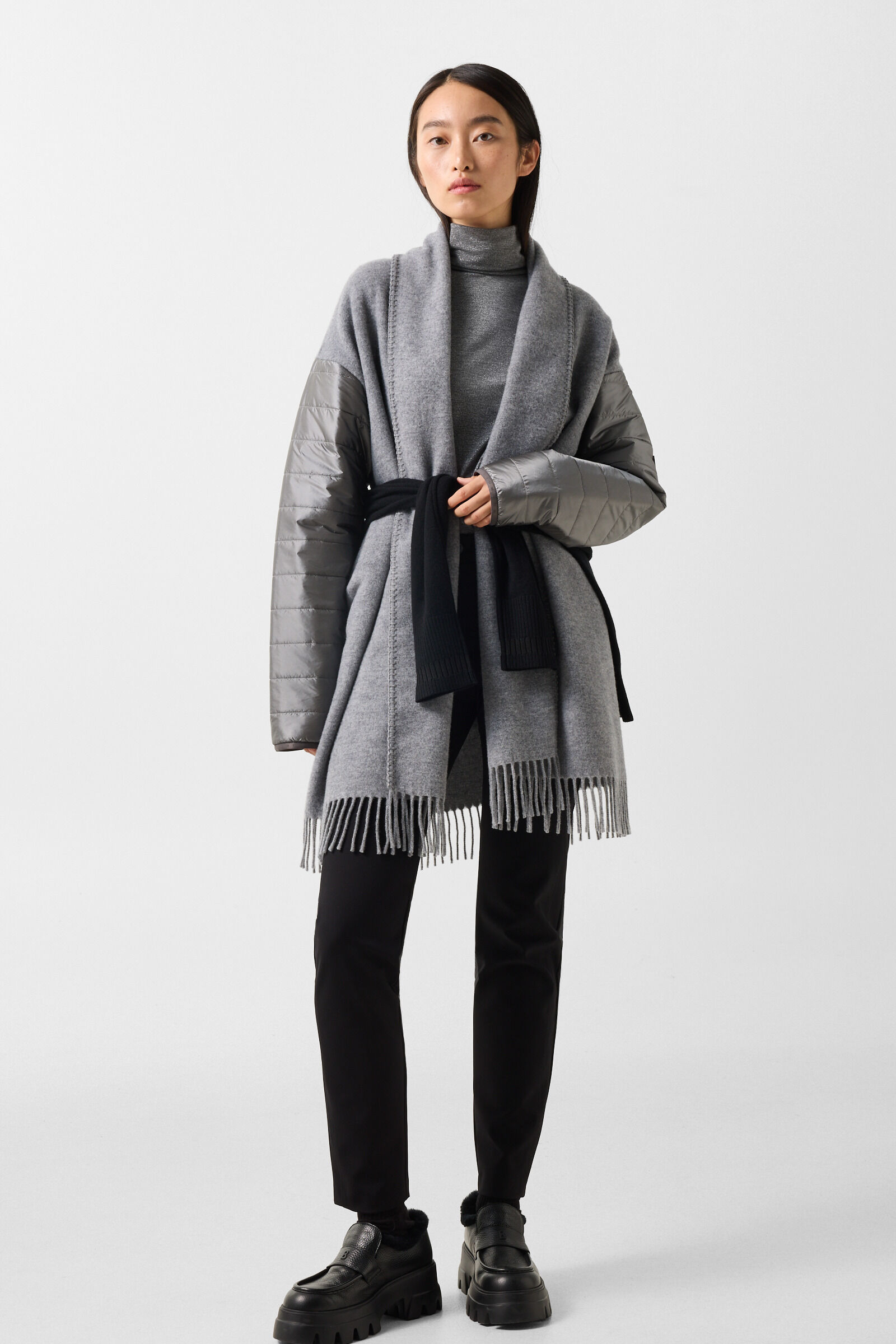 Silva Long-Sleeve Shirt Gray