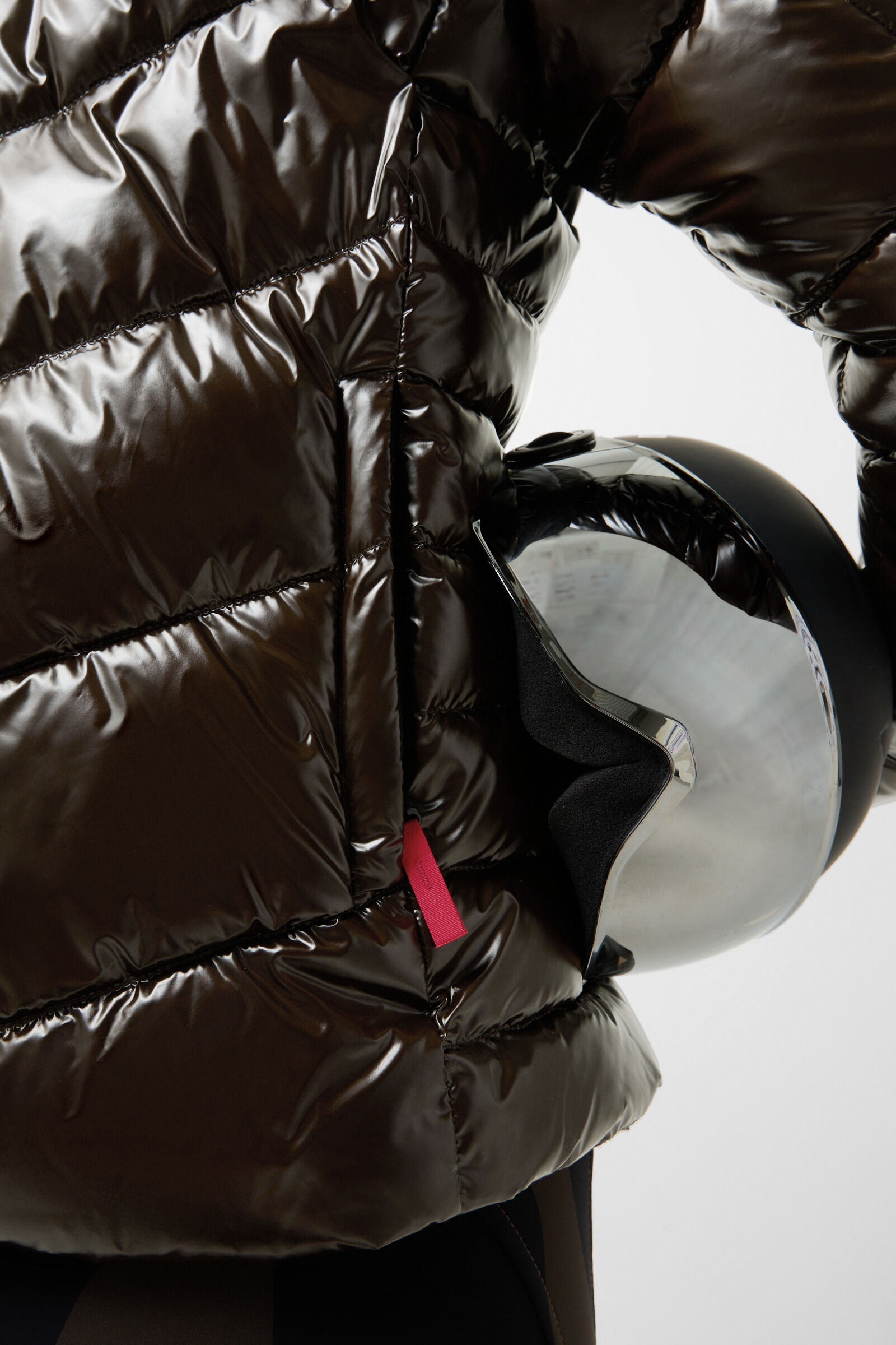 Saelly quilted jacket Chocolate