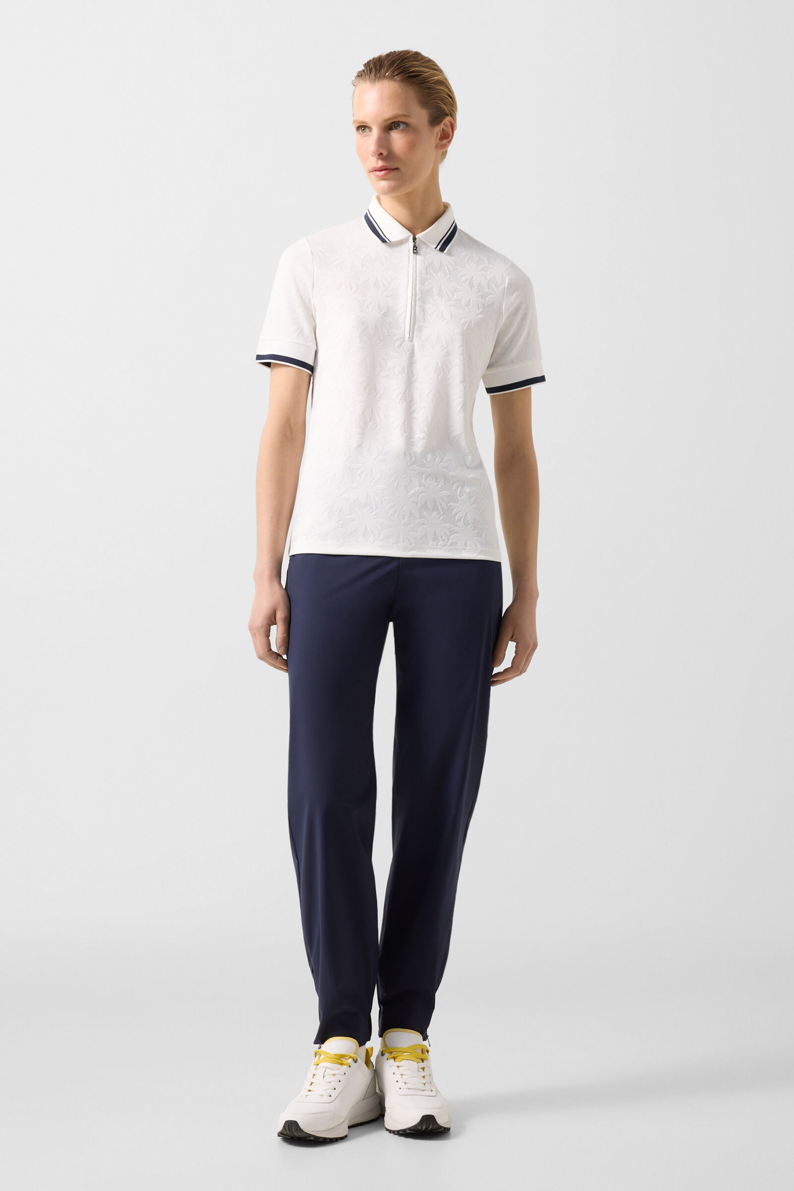 Konny functional short-sleeved top Off-White