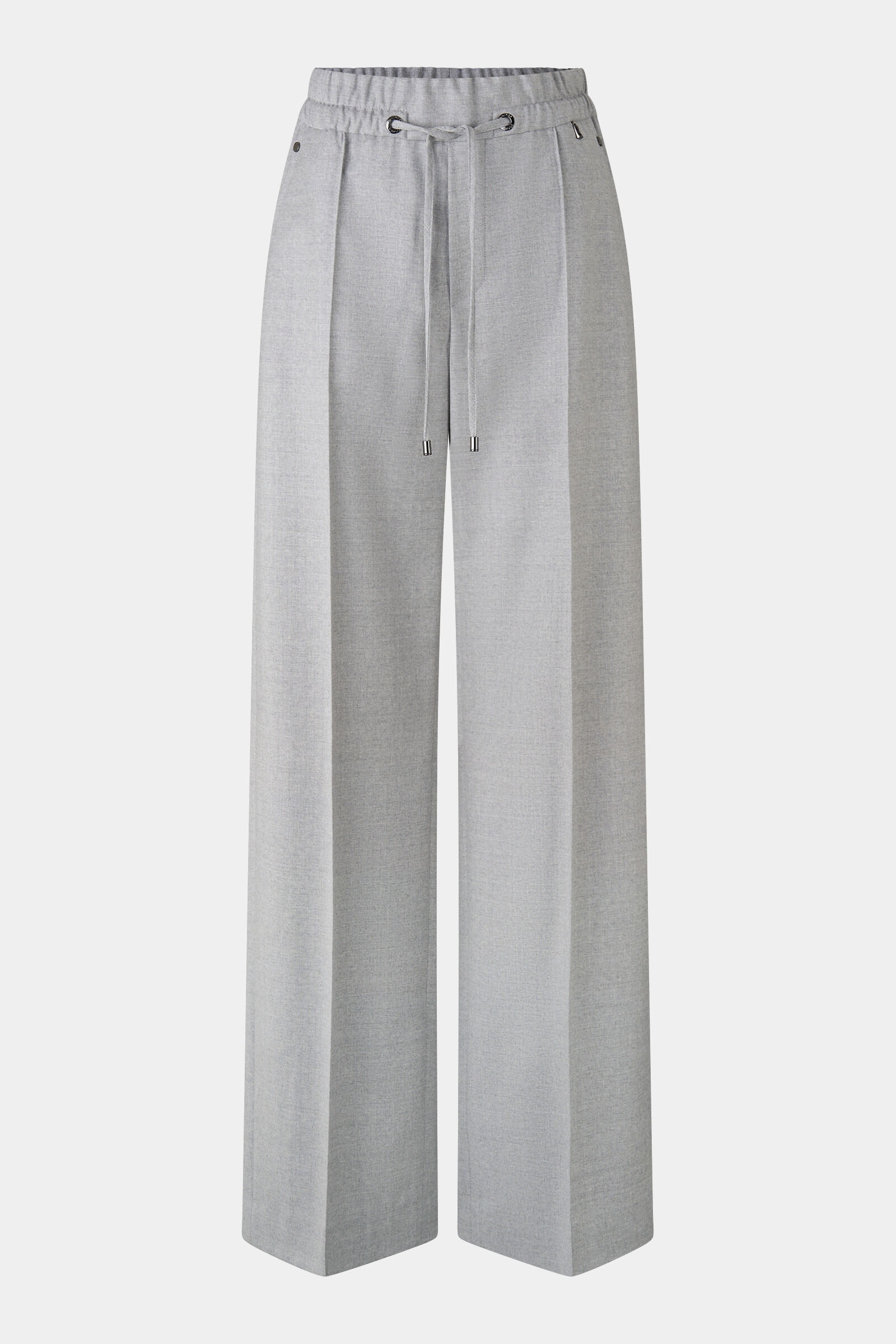 Ella flannel trousers Light grey