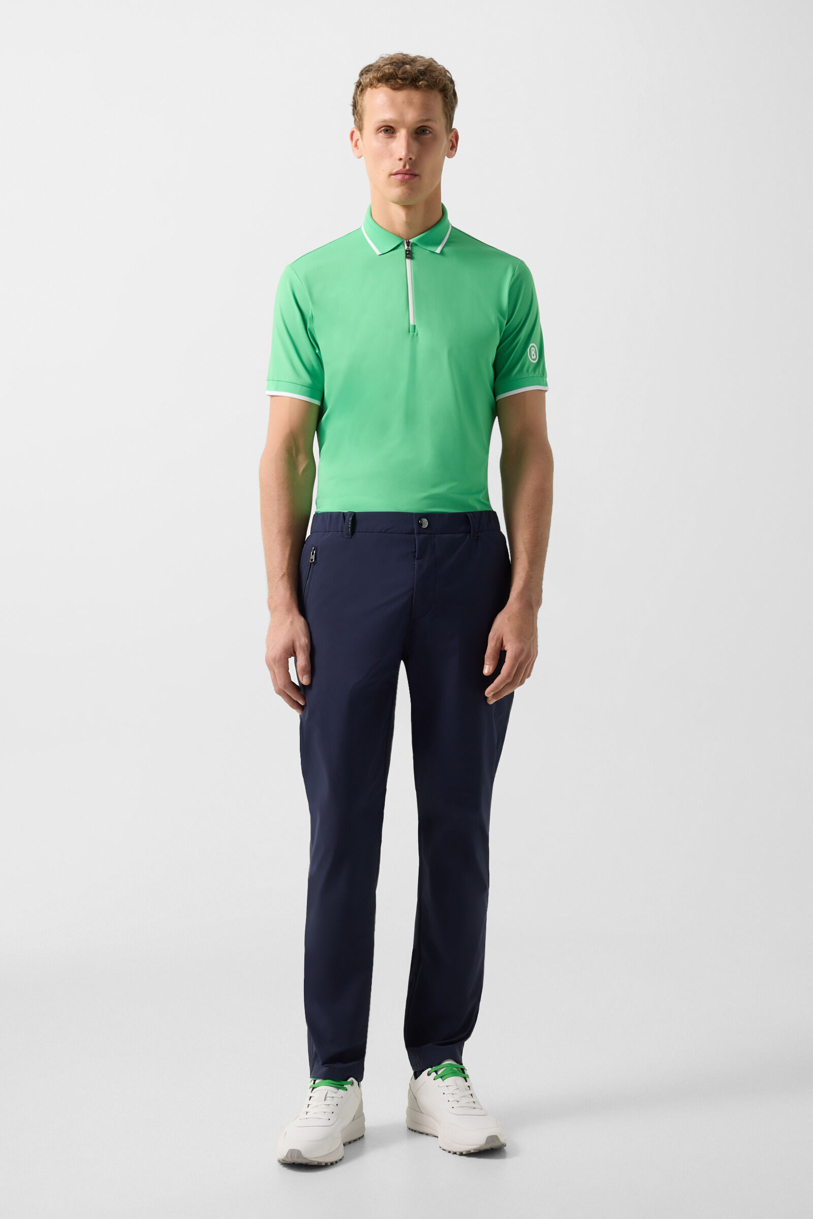 Cody functional short-sleeved top Green