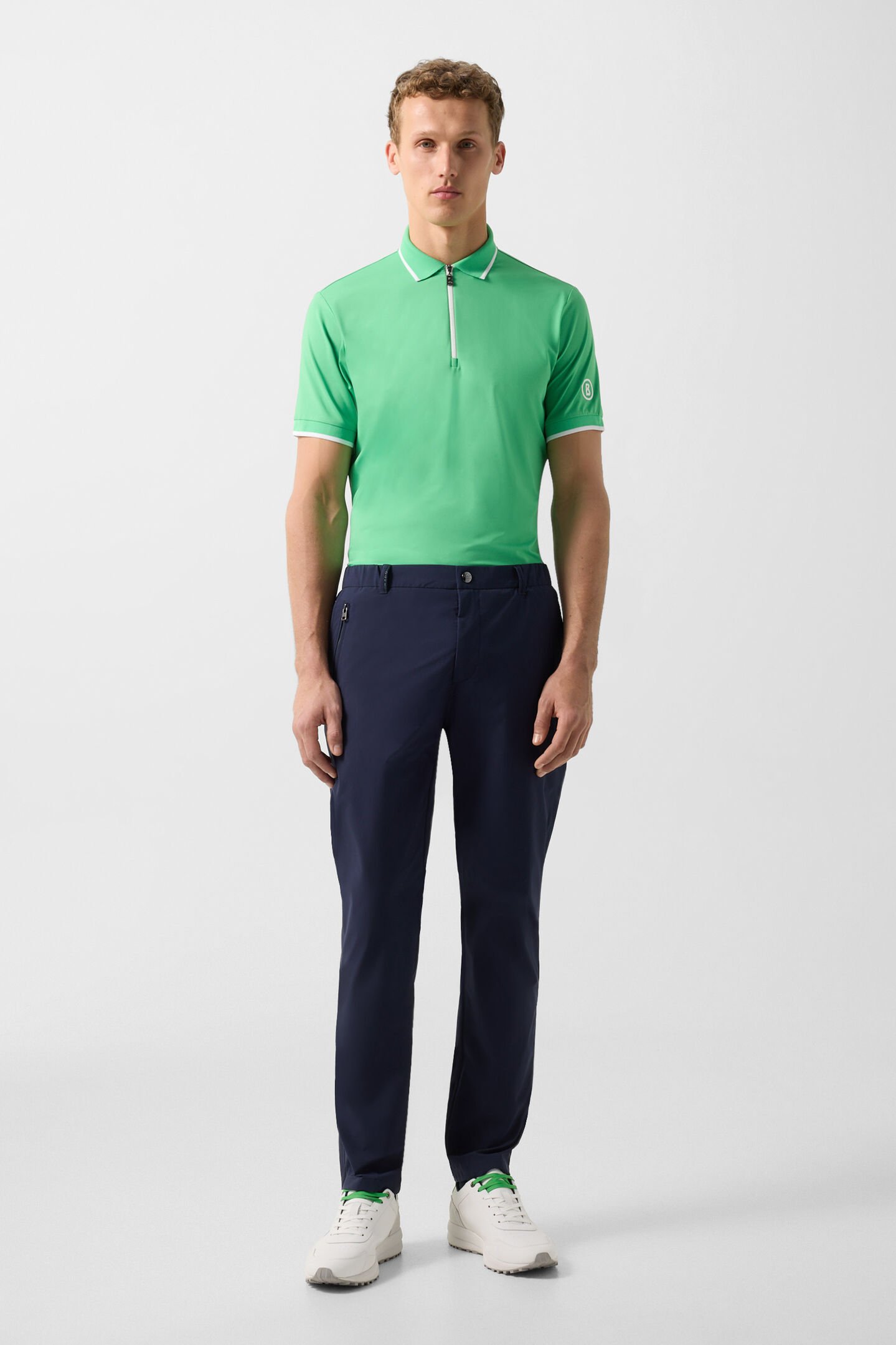 Cody functional short-sleeved top Green