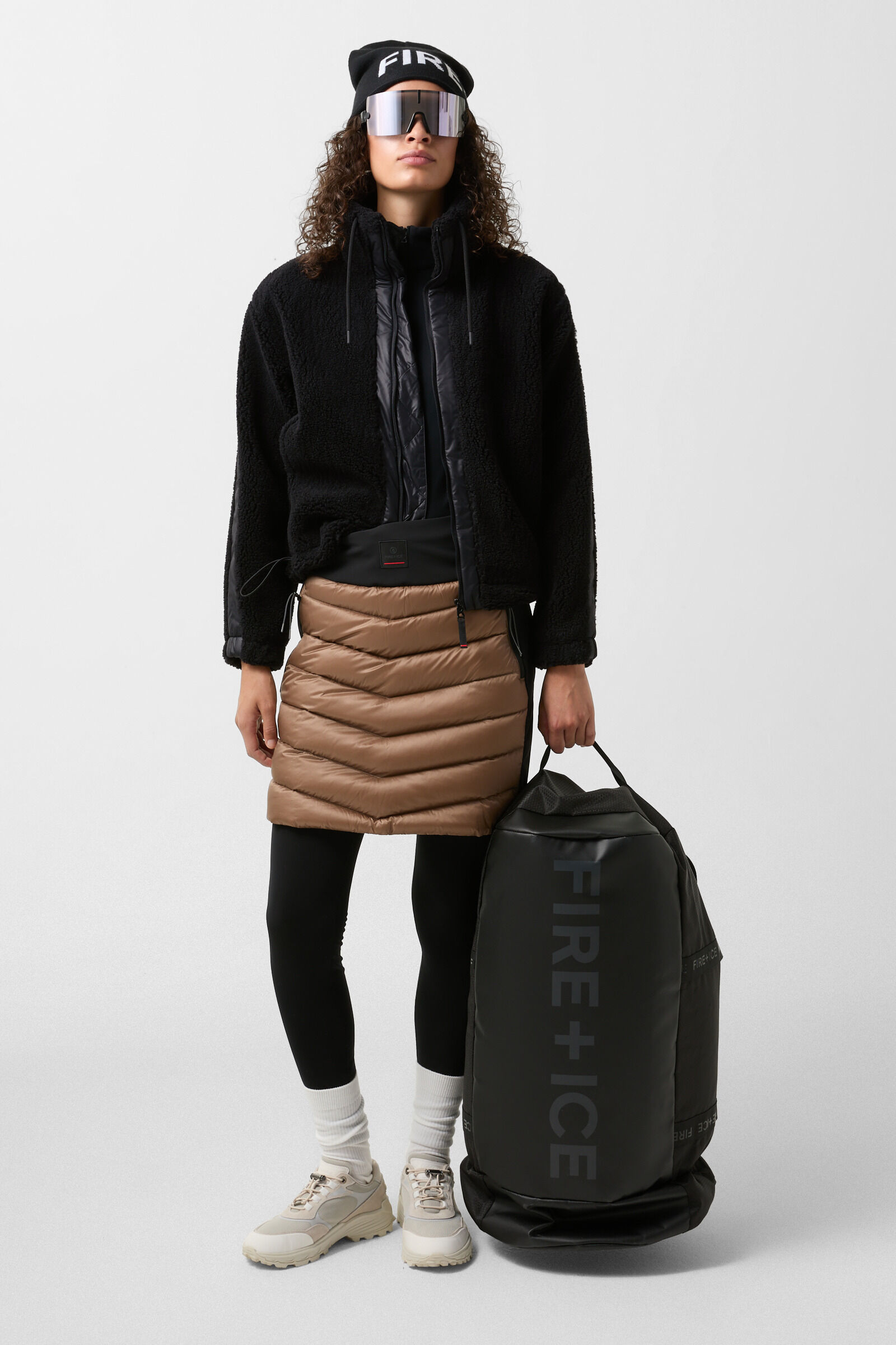 Teddy midlayer Ninetta Black