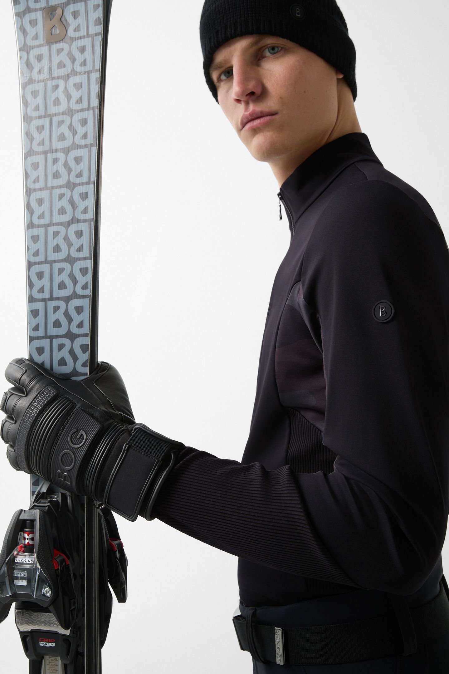 First Layer Florian Black/olive-green