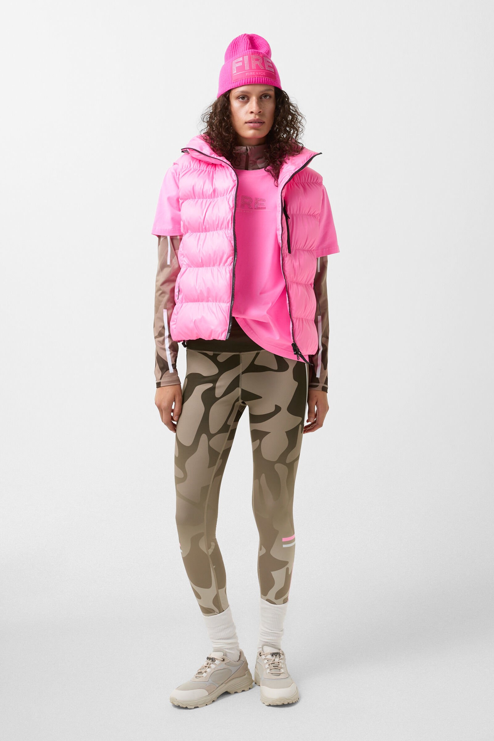 Tights Tamira Khaki/Braun