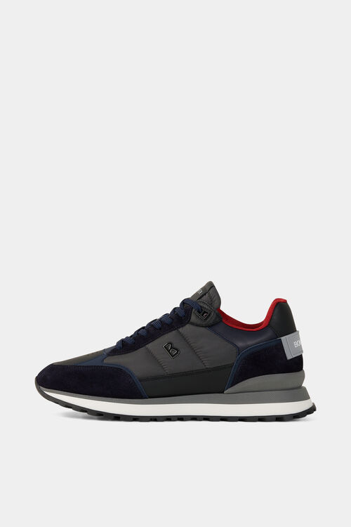 Sneaker Newport Dunkelblau/Anthrazit 