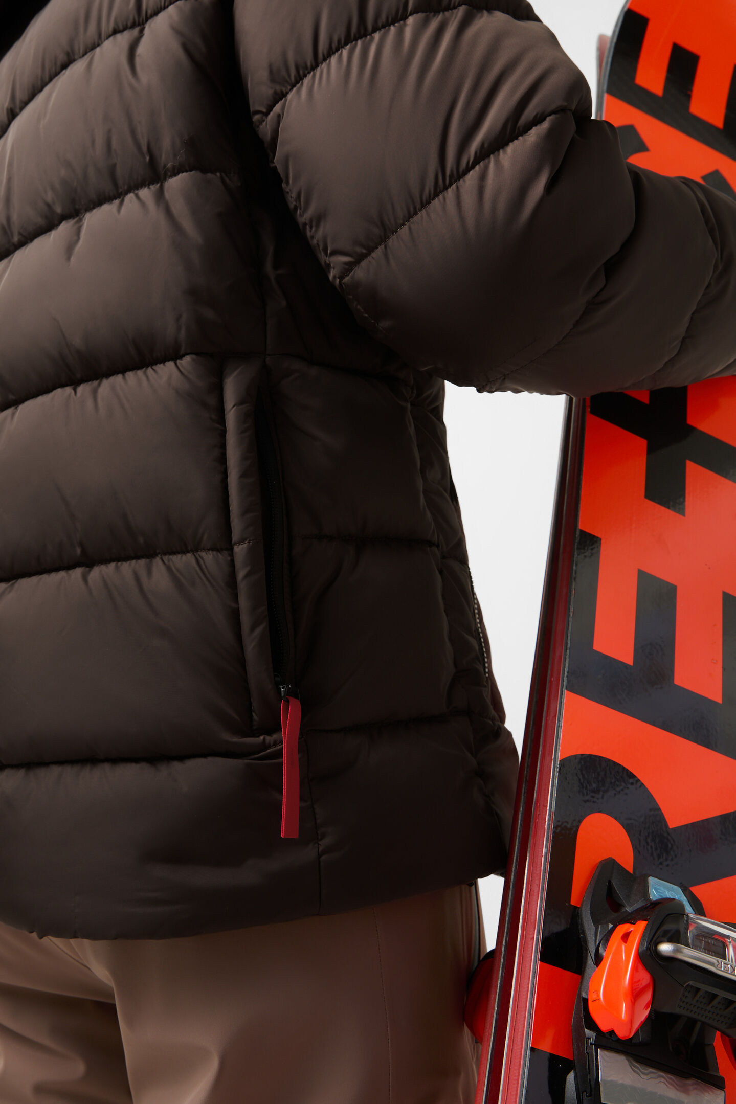 Ski jacket Luka Chocolate
