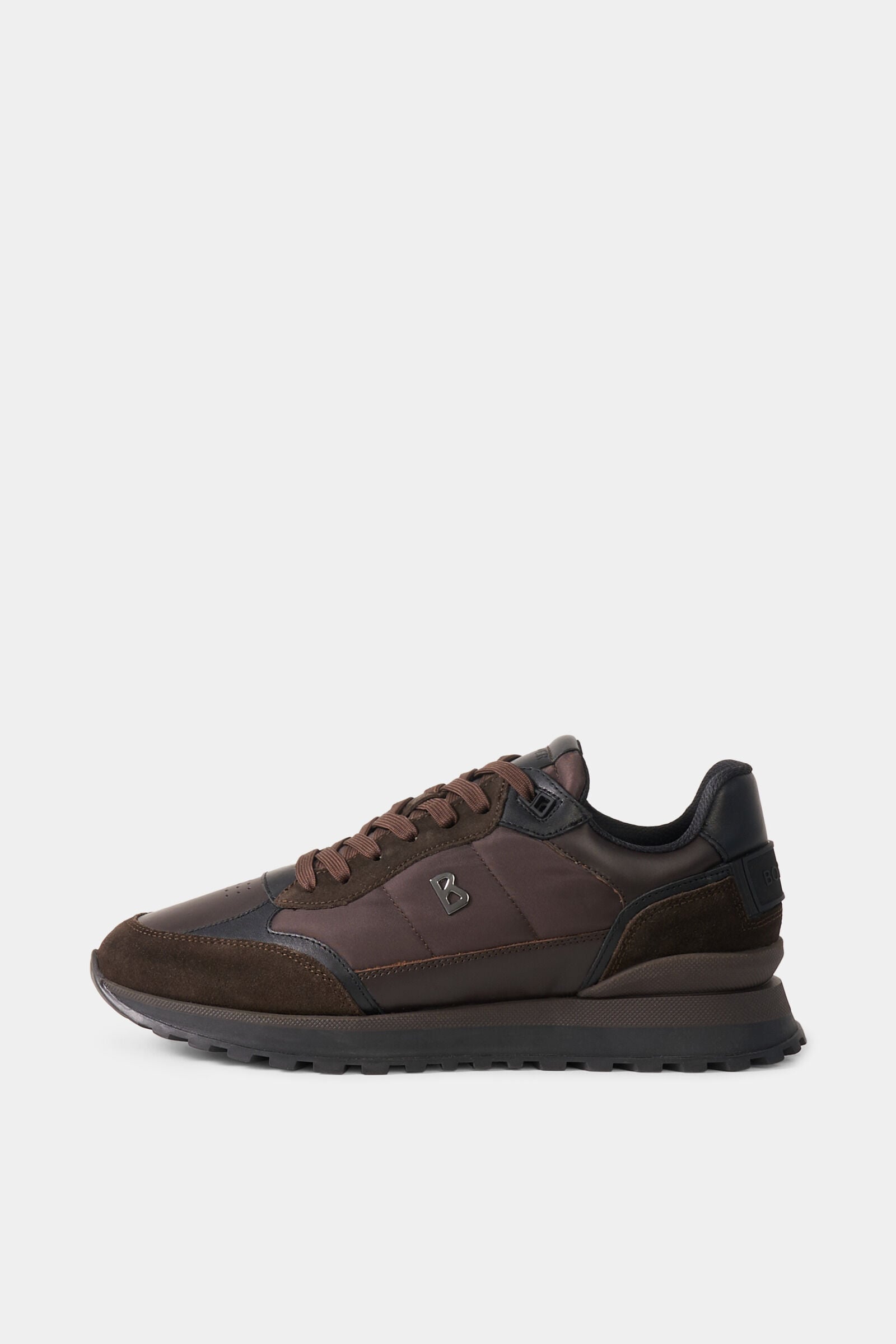 Newport running trainers Dark brown