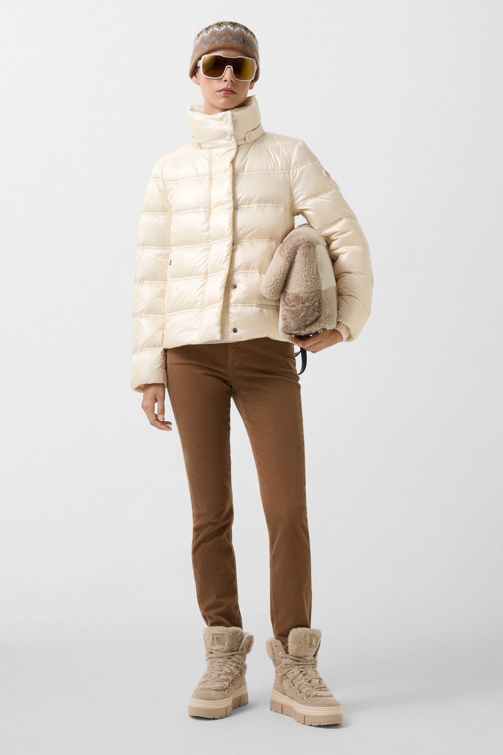 Leslie down jacket Cream