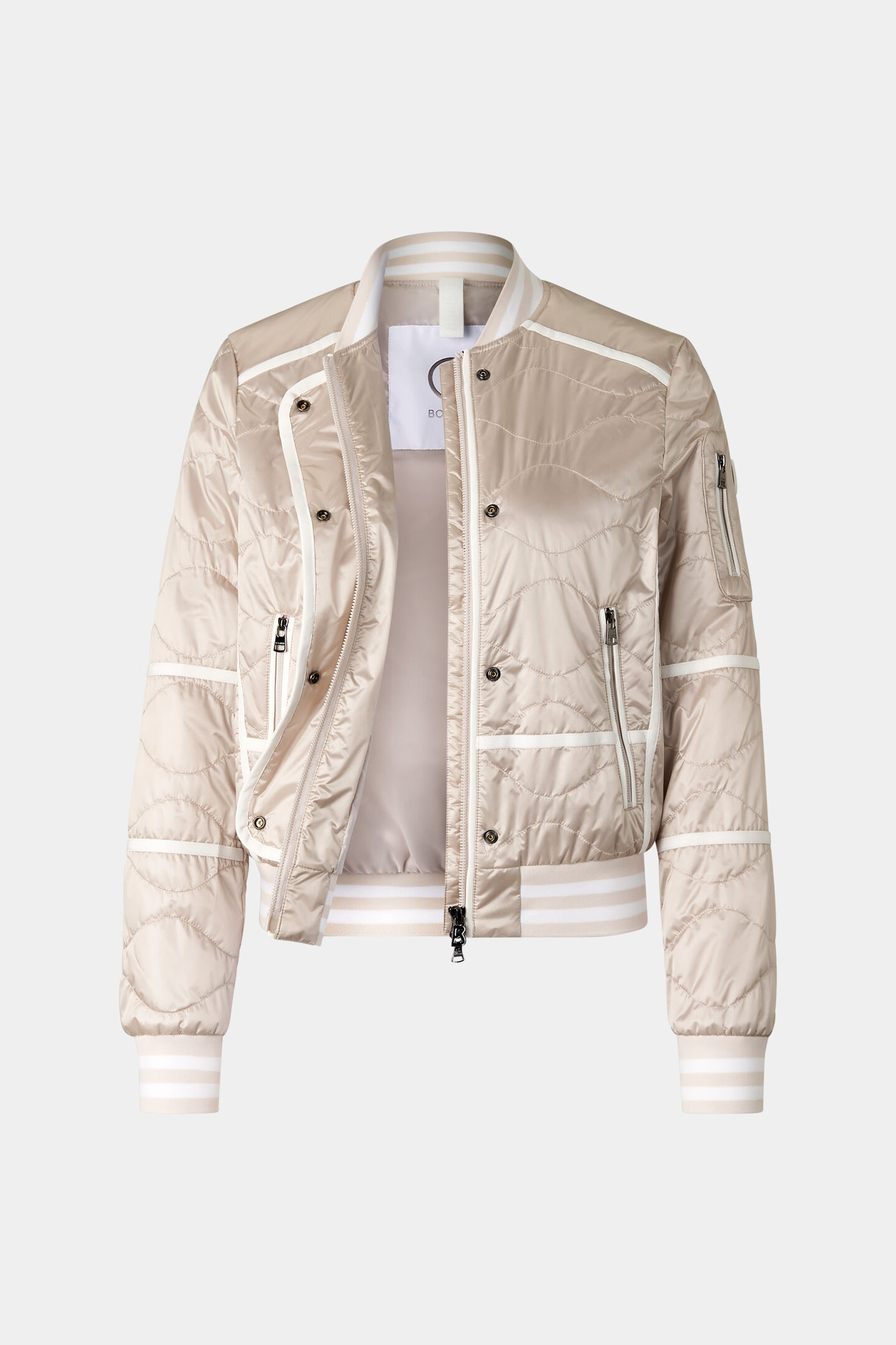 Lia quilted jacket Sand