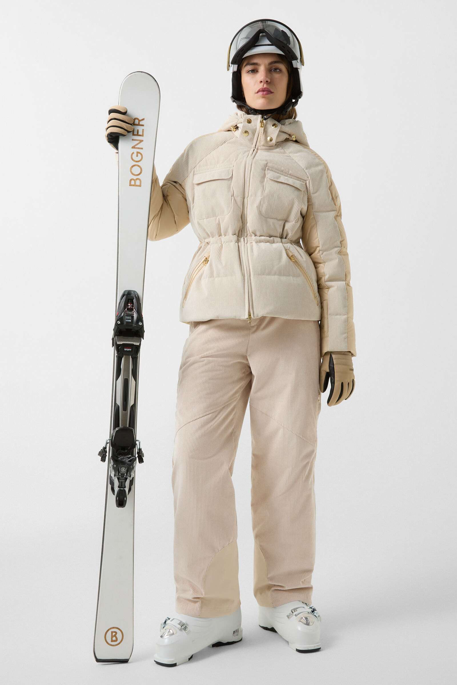 Corduroy ski trousers Any Sand