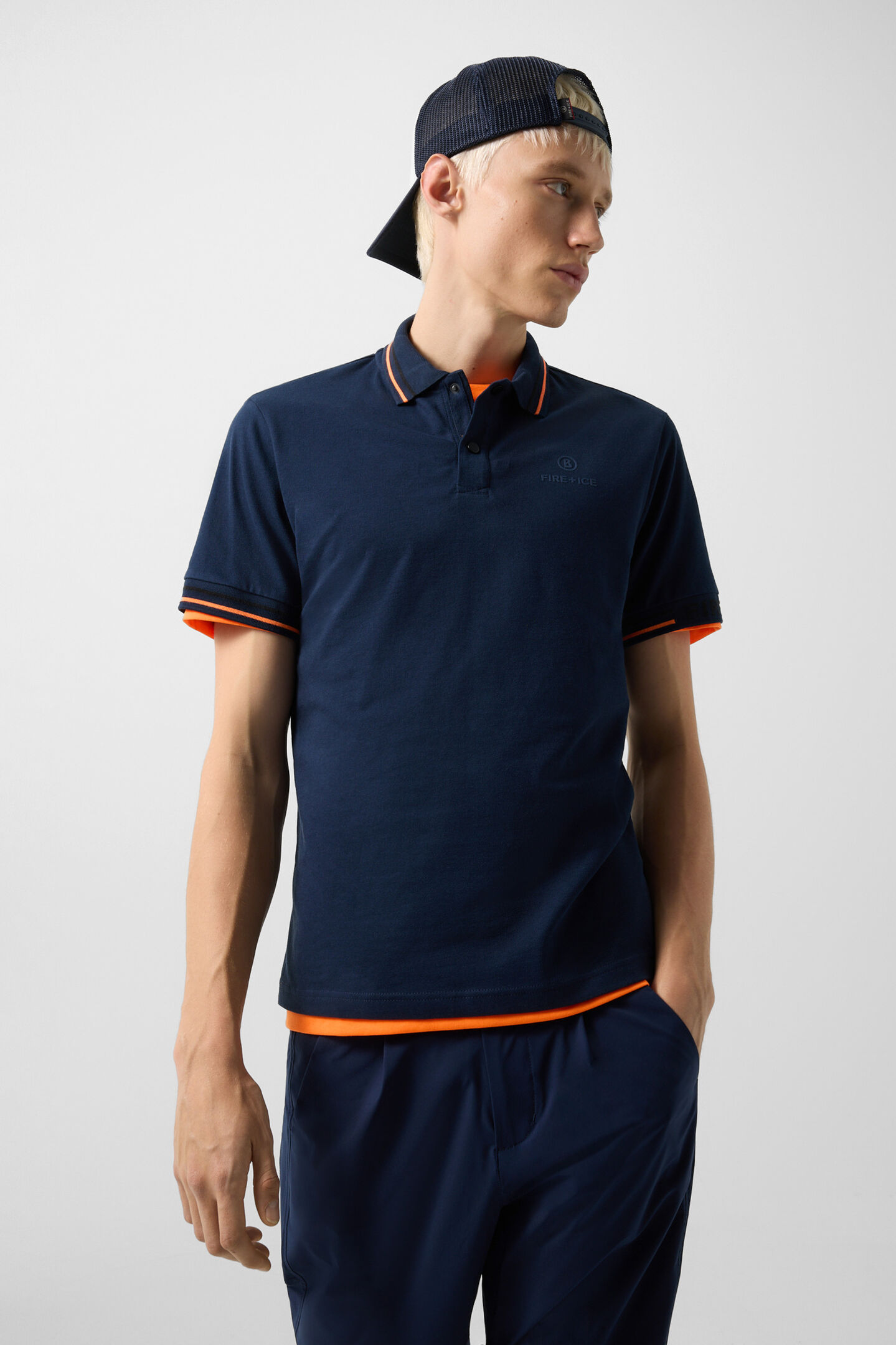 Arjan polo shirt Dark blue