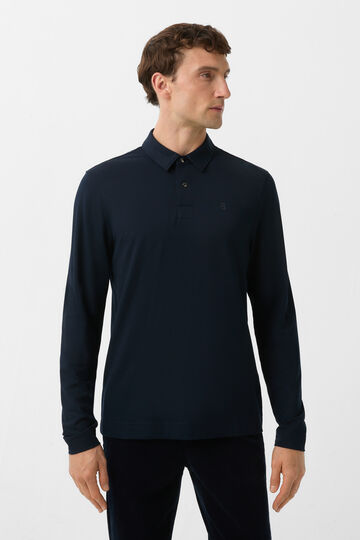 Polo-Longsleeve Timon Navy-Blau Polo-Longsleeve Timon Navy-Blau