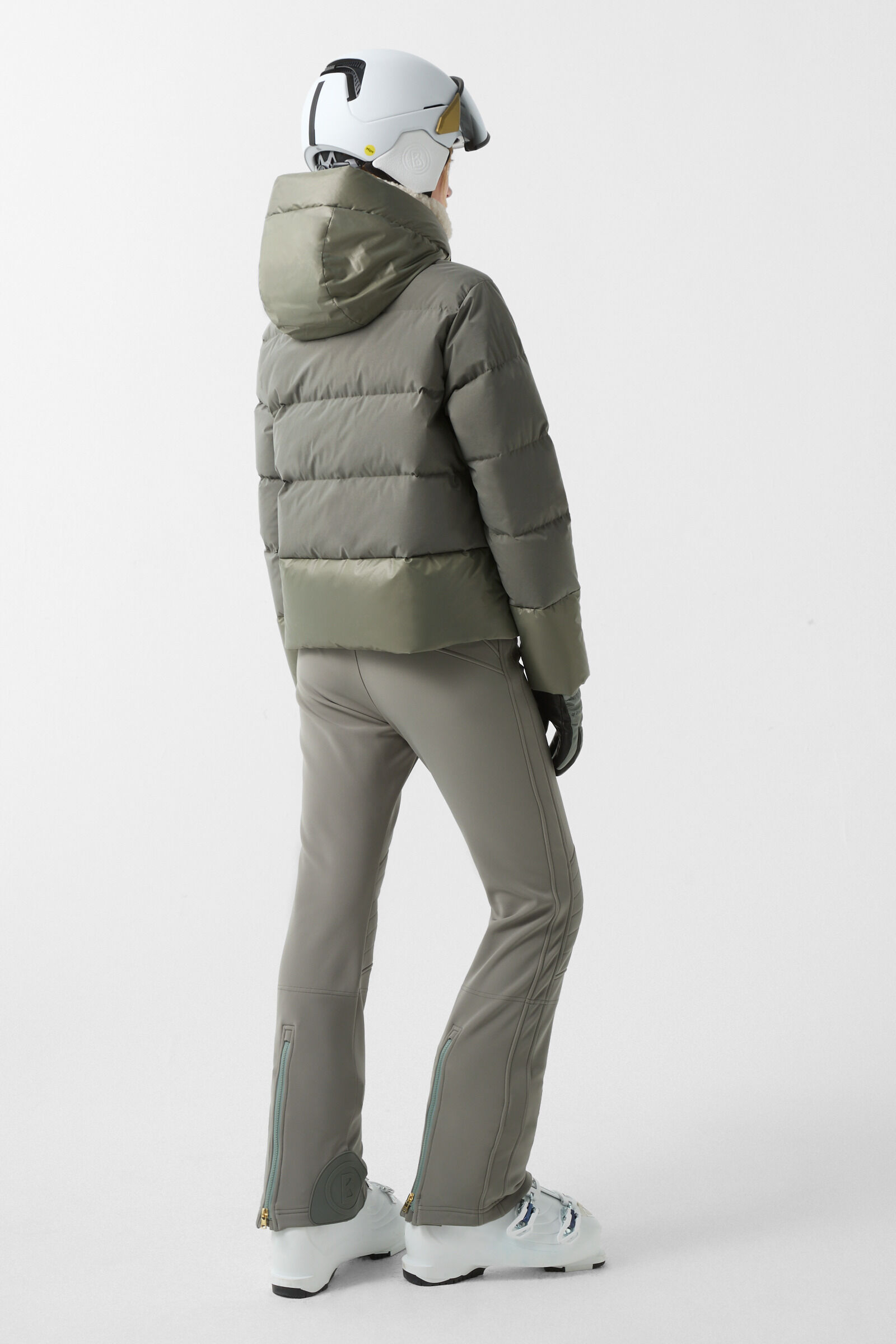 Doudoune de ski Maja Eucalyptus