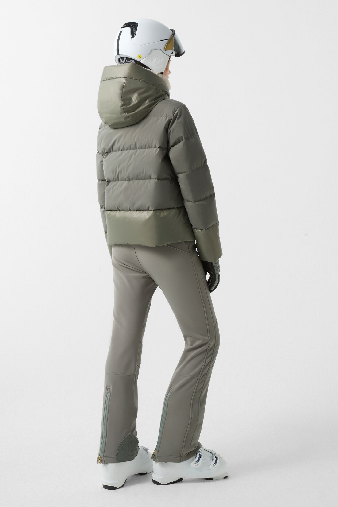 Doudoune de ski Maja Vert olive