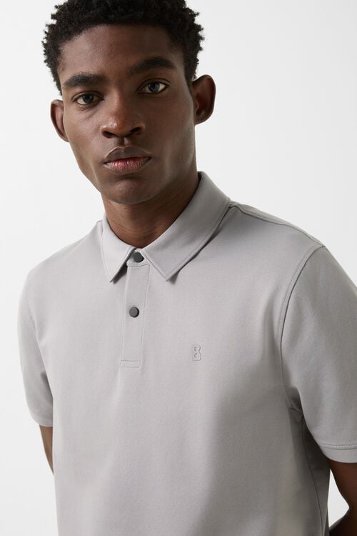 Timo polo shirt Grey