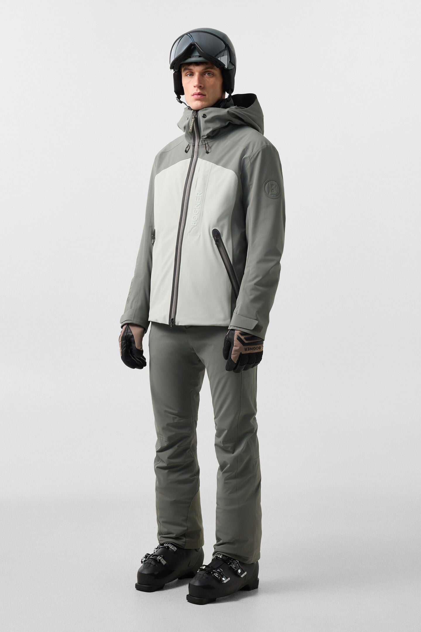 Fenno ski jacket Sage Grey