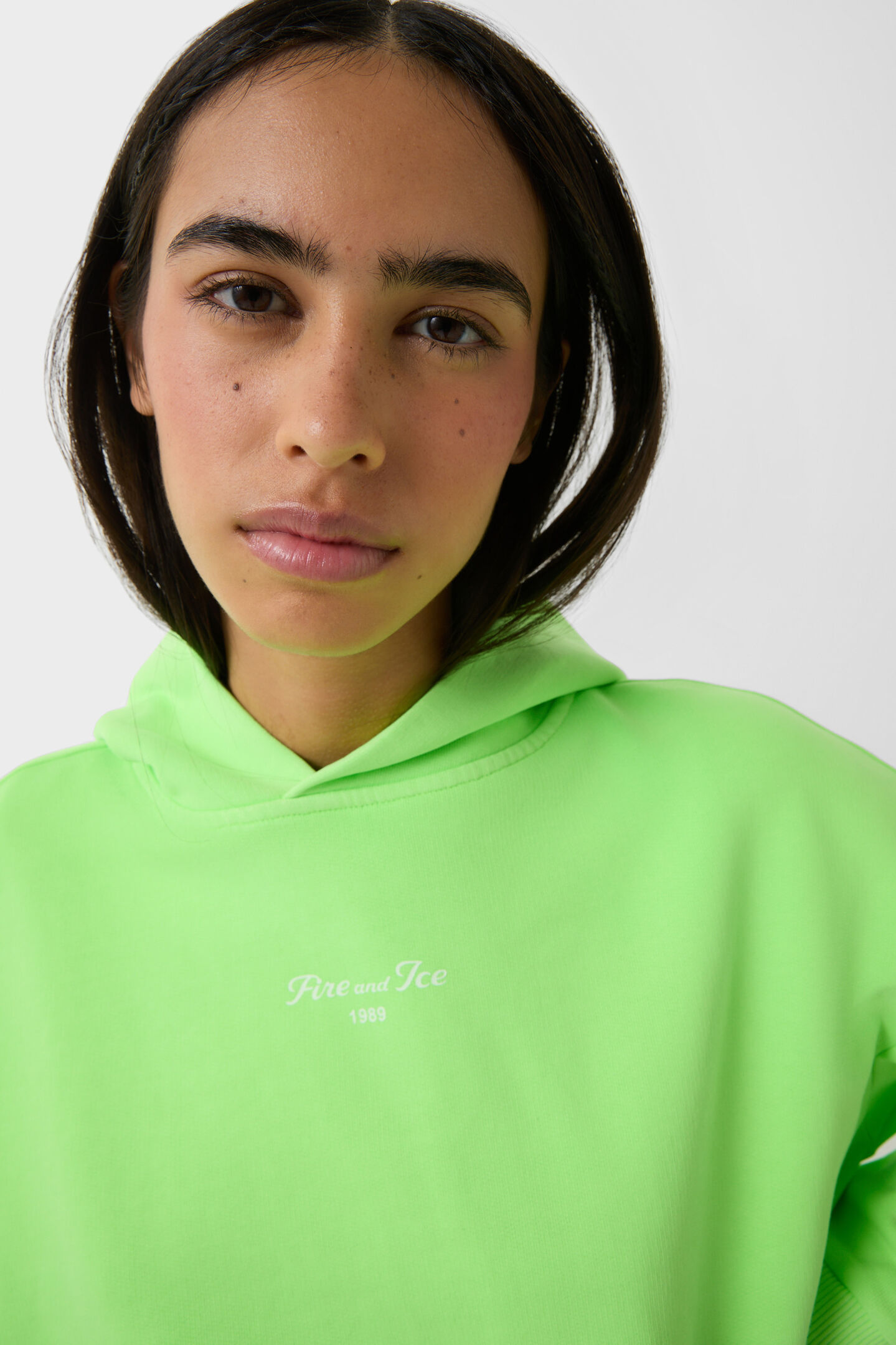 Hoodie Sibel Neon green