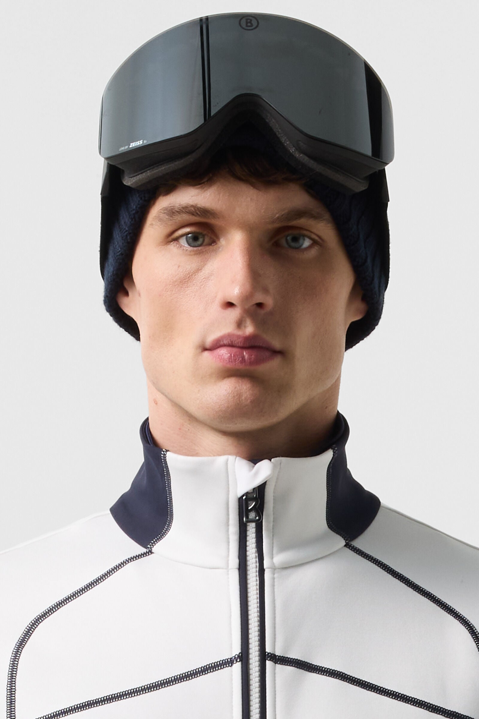 Hayo Mid-Layer Jacket Off-White/Navy