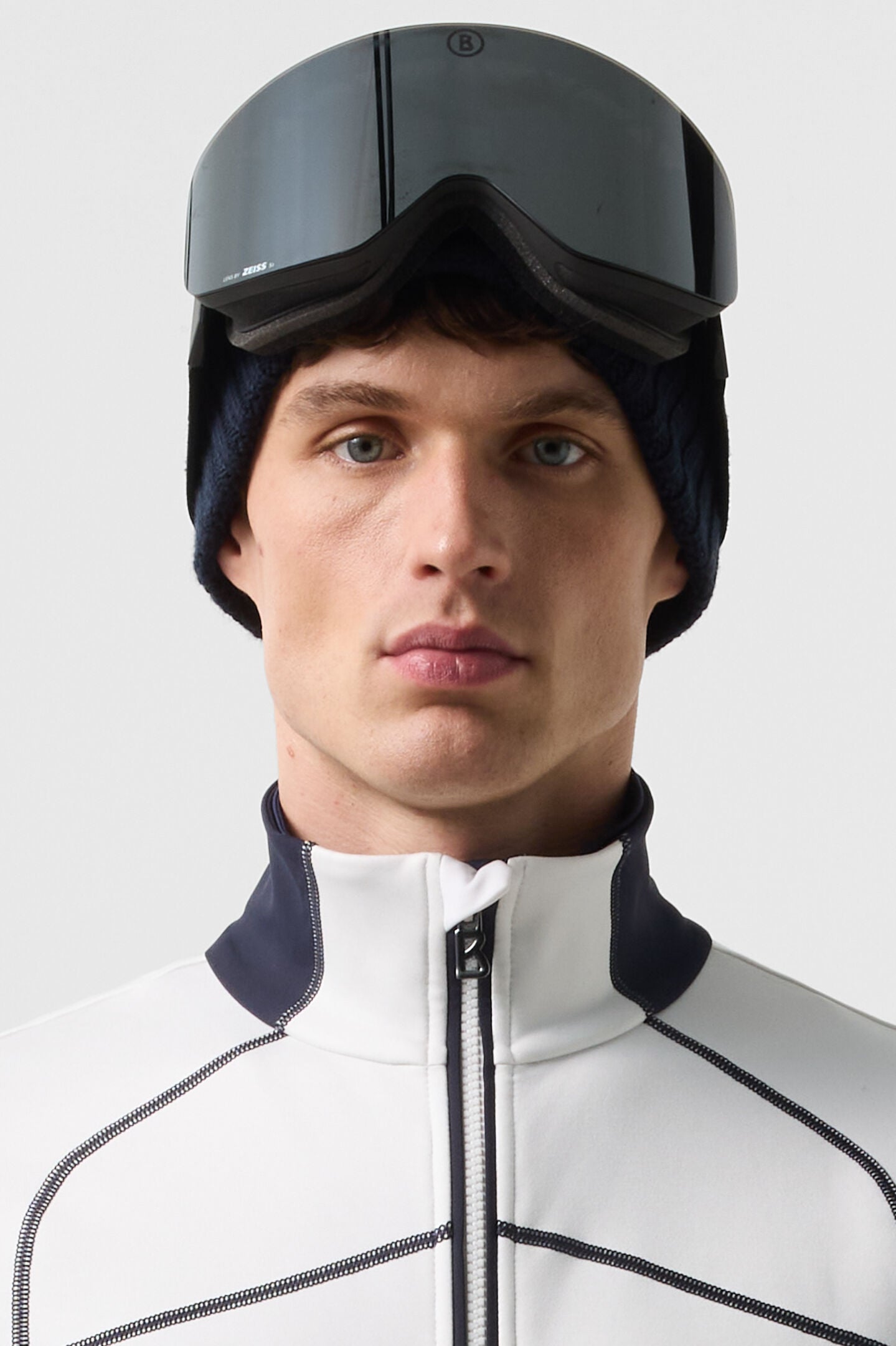 Hayo Mid-Layer Jacket Off-White/Navy