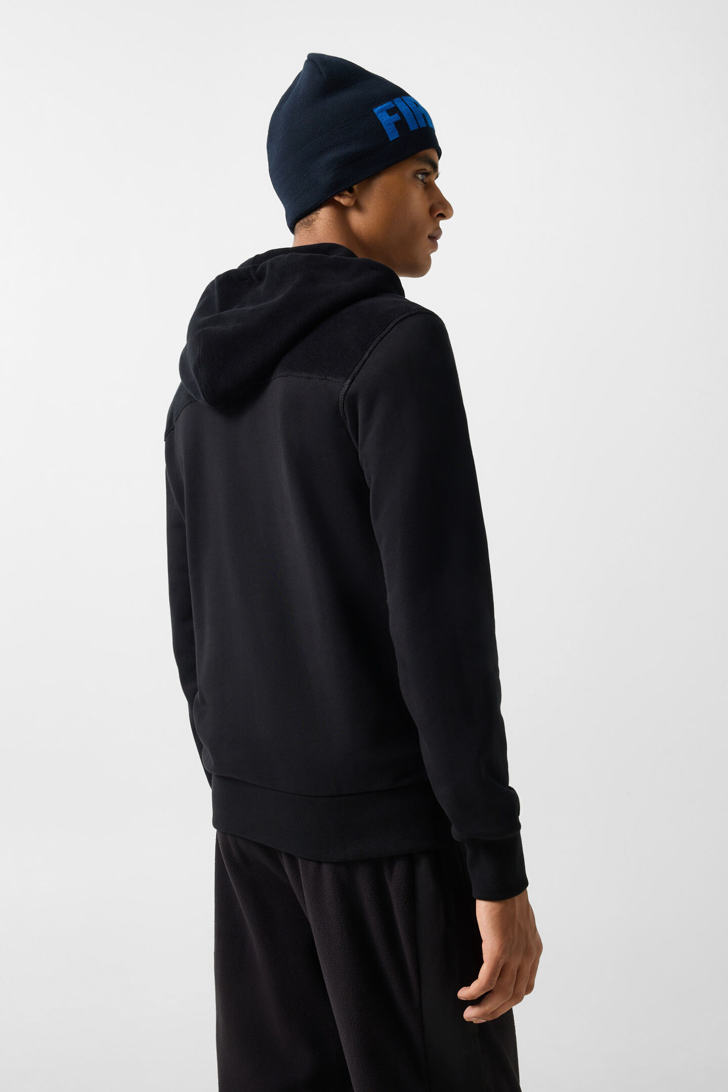 Kano Cotton Jersey Jacket Black