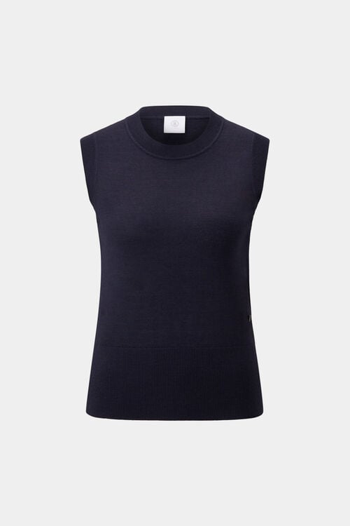 Isola Knitted top Navy blue