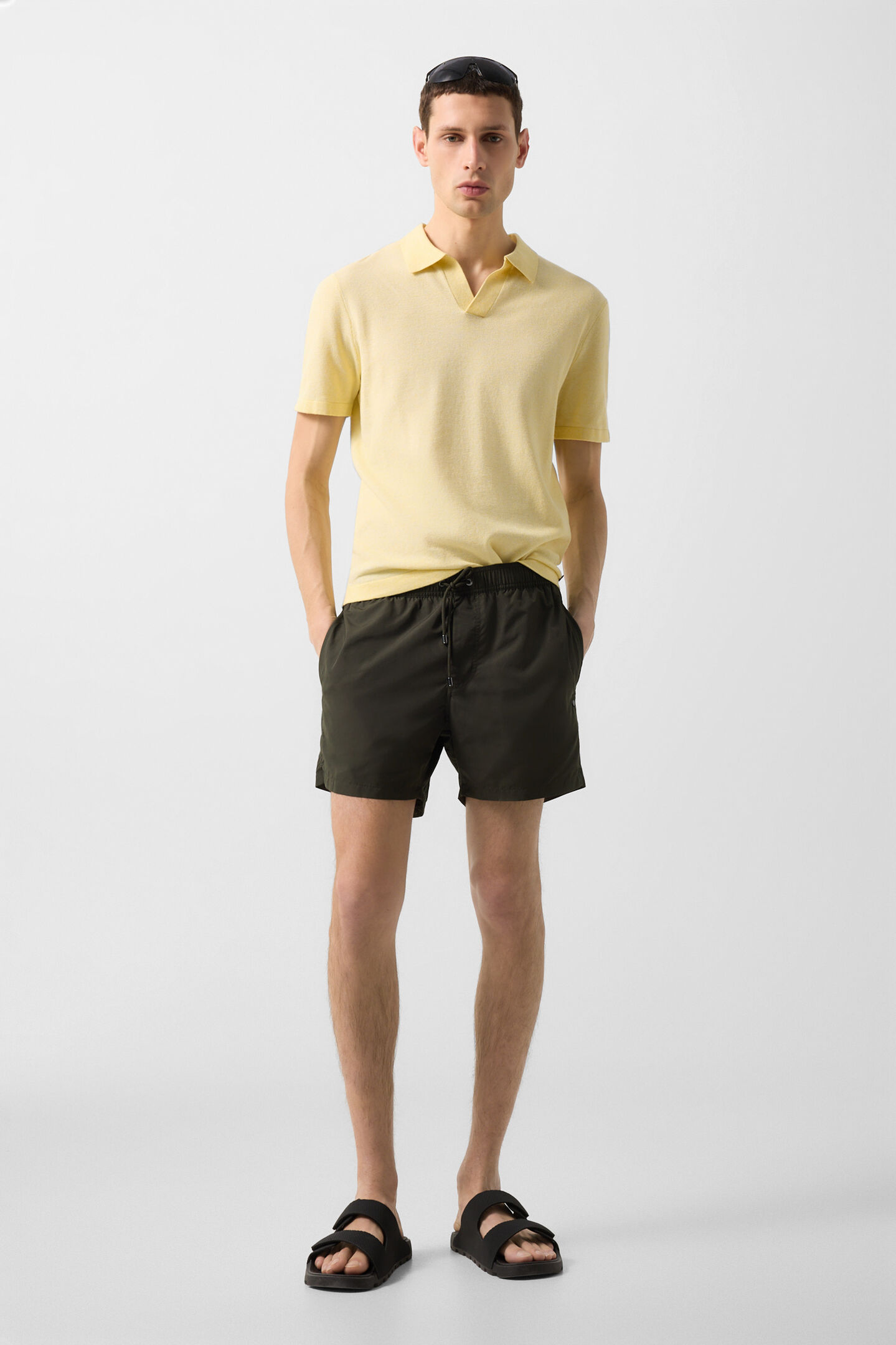 Paul swim trunks Olive green
