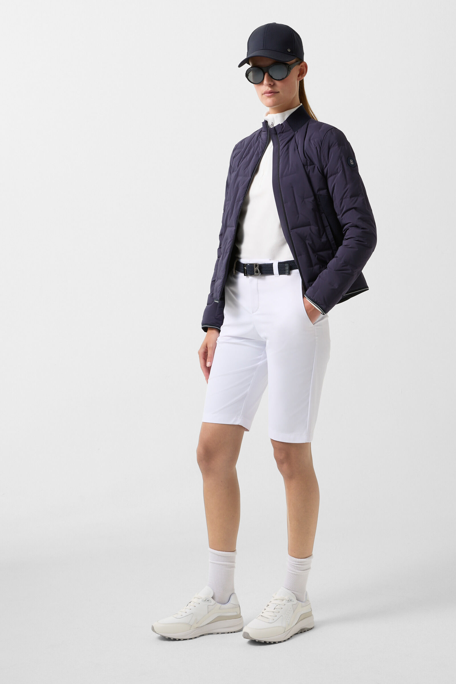 Jina lightweight down jacket Navy blue