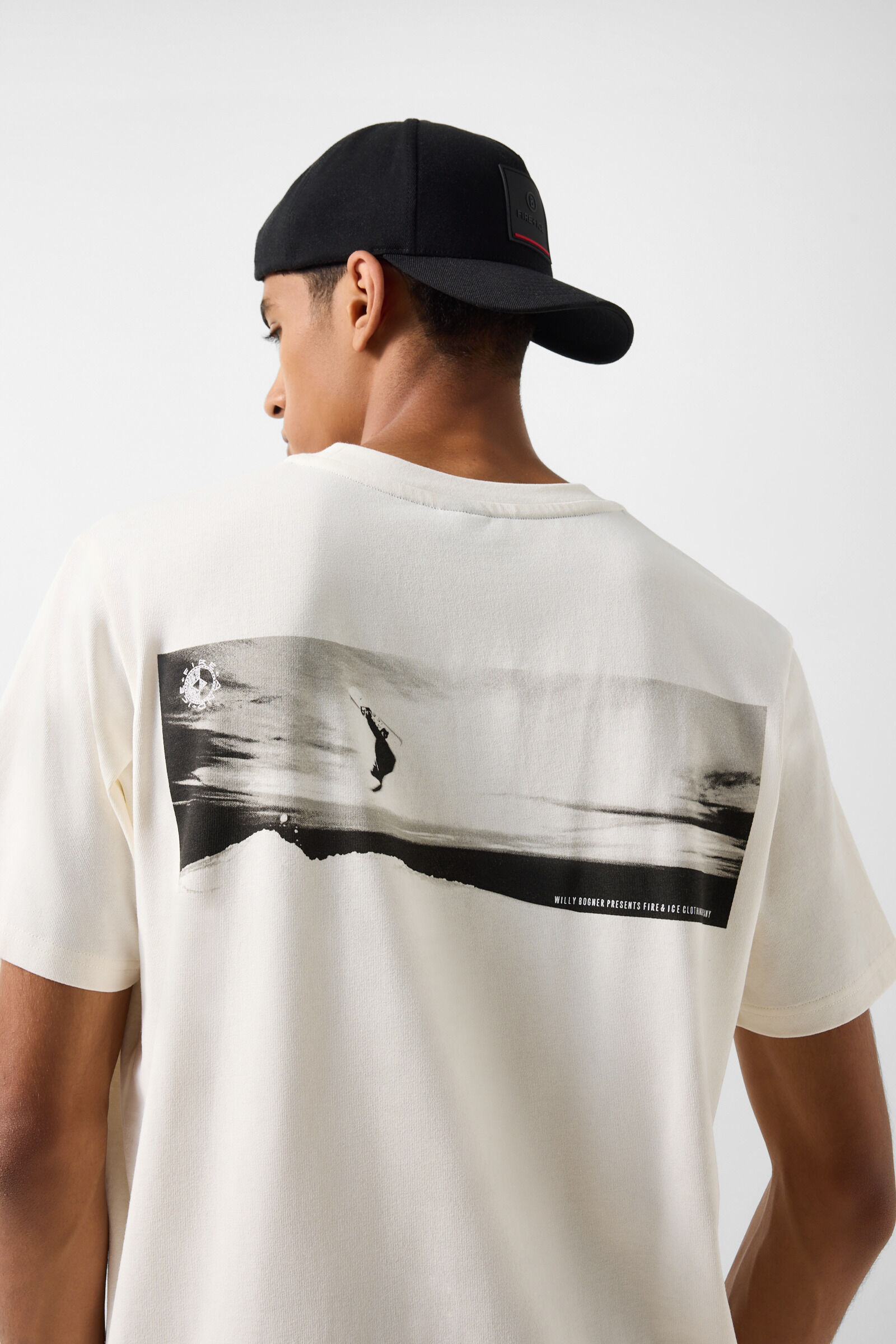 Baumwoll-T-Shirt Mick Off-White