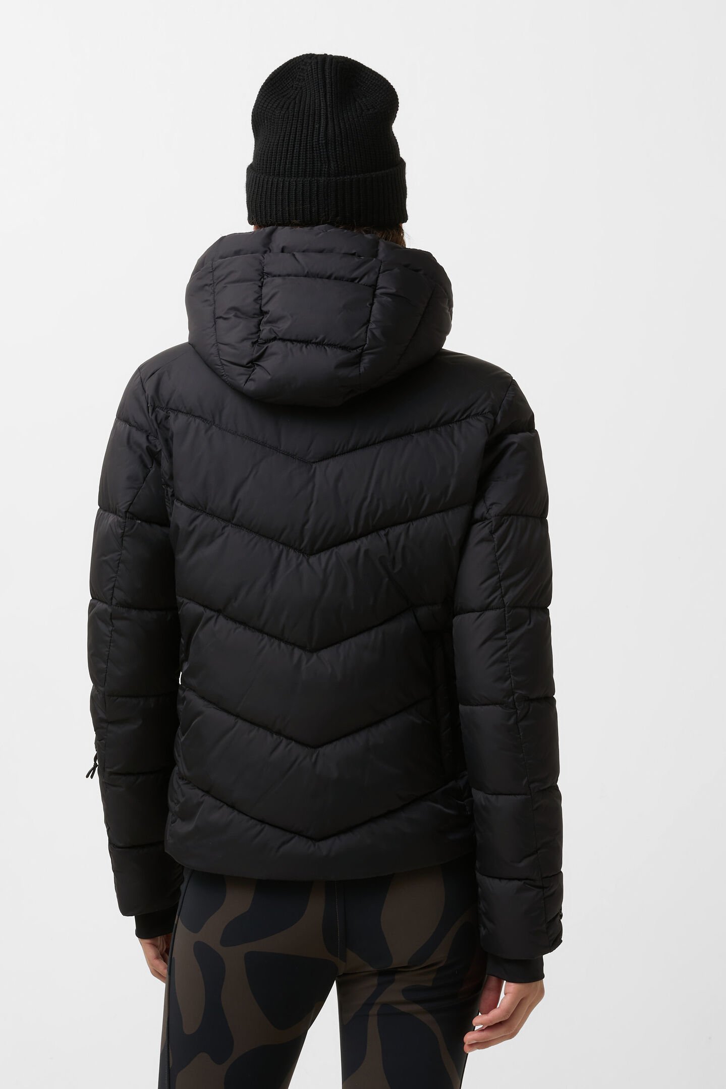 Saelly quilted jacket Black