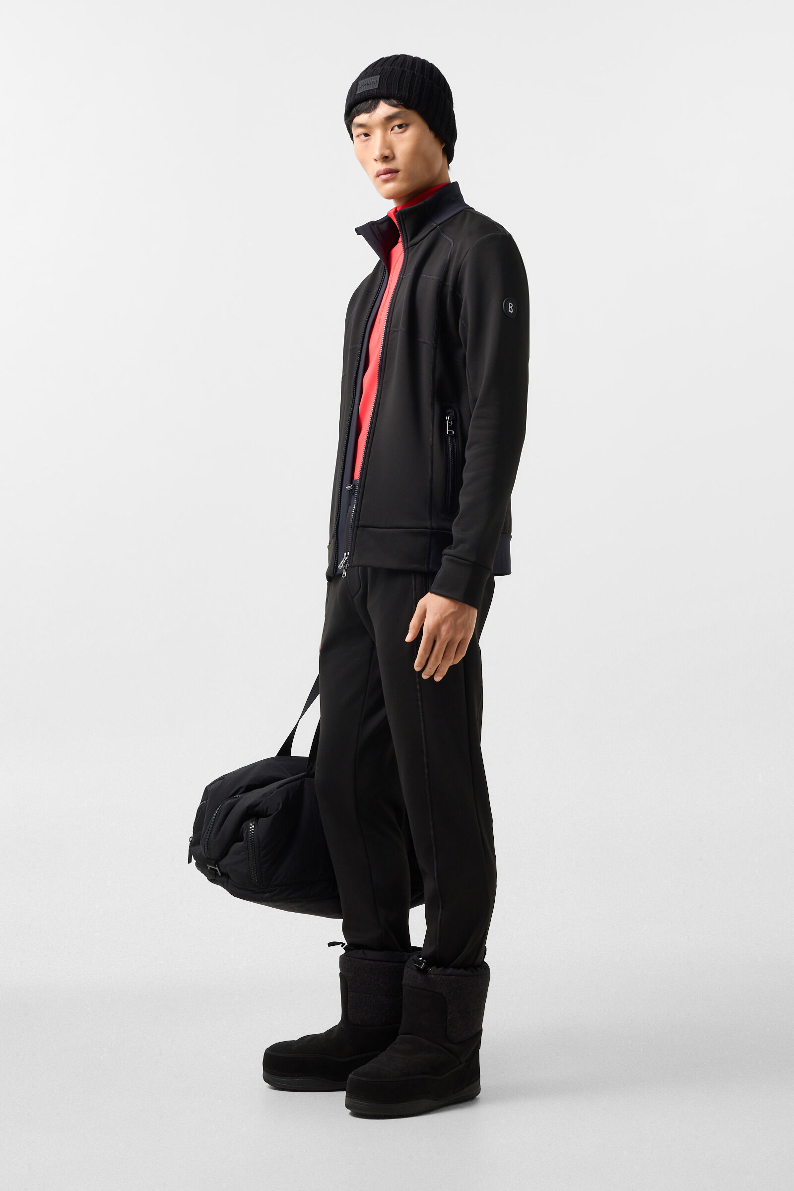 Pietro PowerStretch Jogging Trousers Black