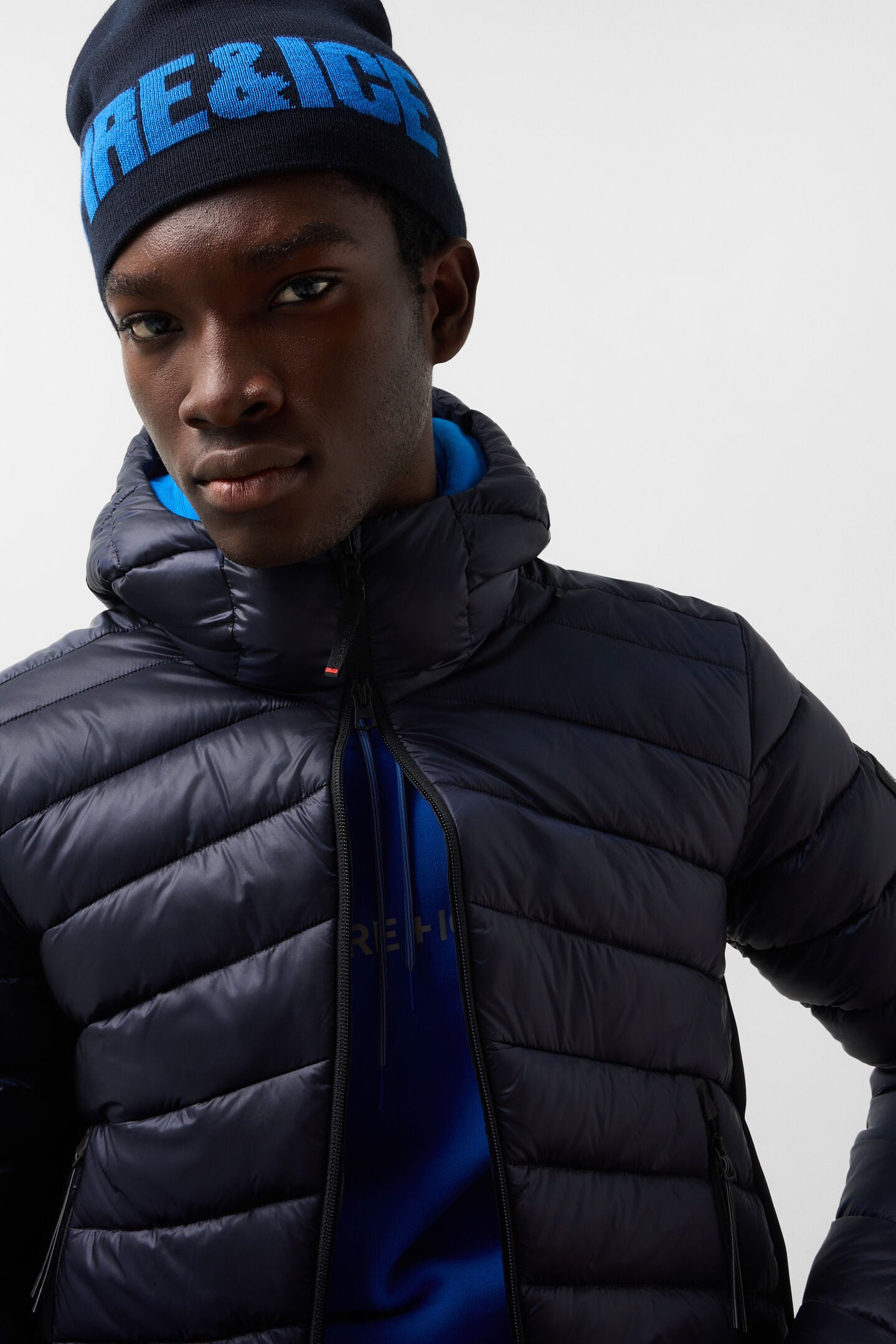 Steppjacke Elvis Navy