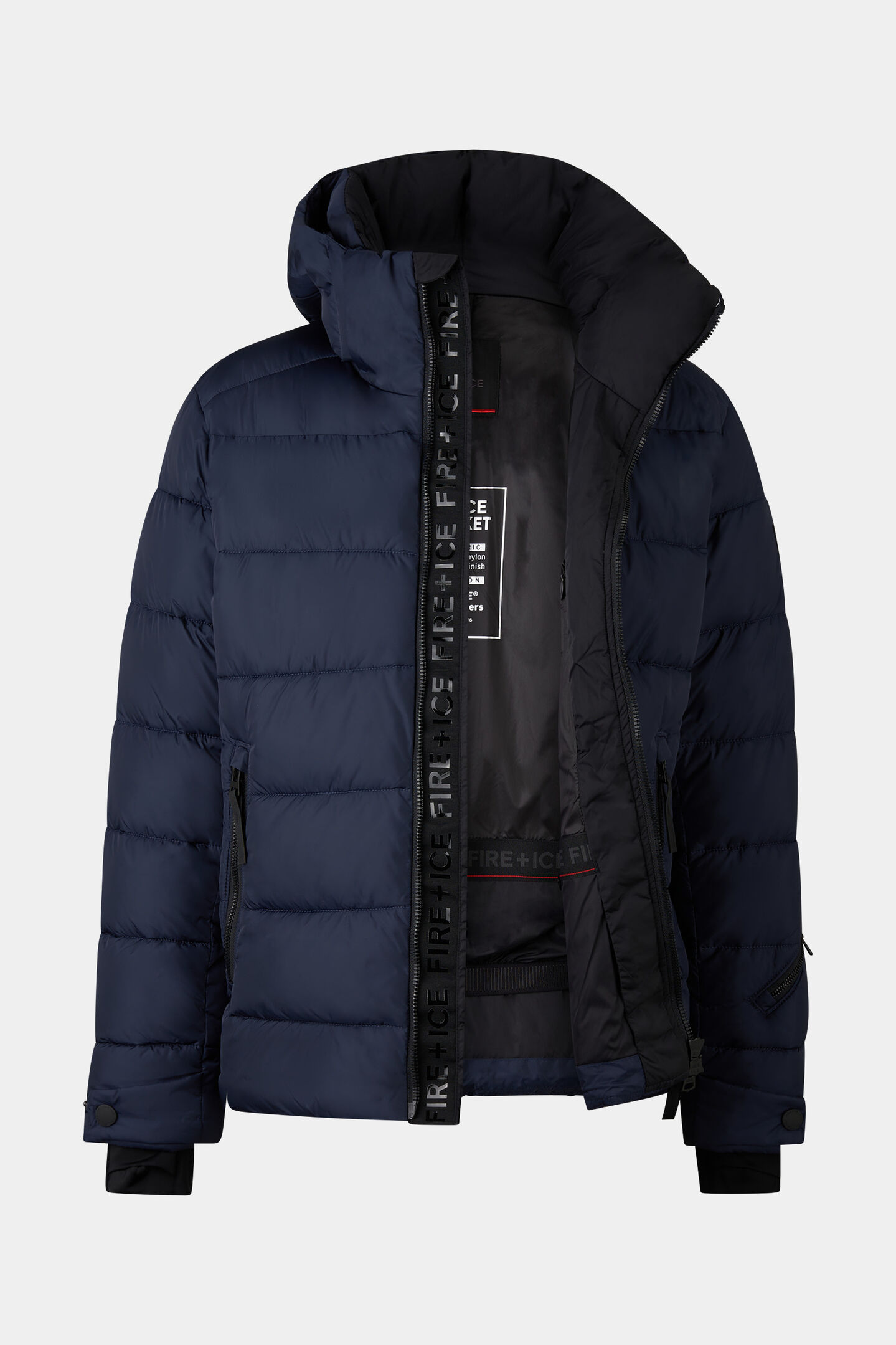 Veste de ski Luka Bleu marine