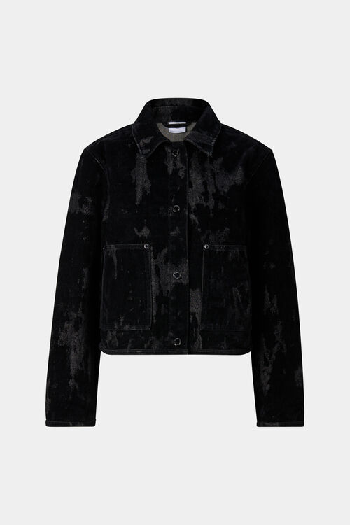 Lore Denim Jacket Black