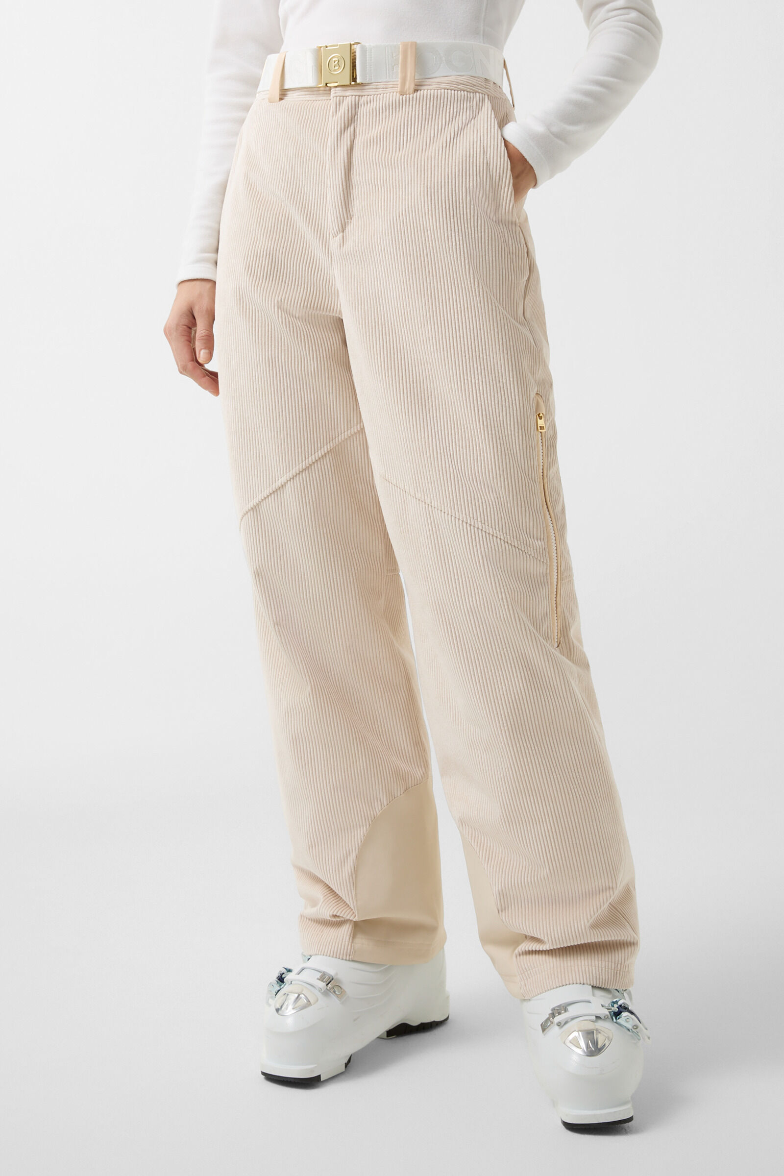 Corduroy ski trousers Any Sand