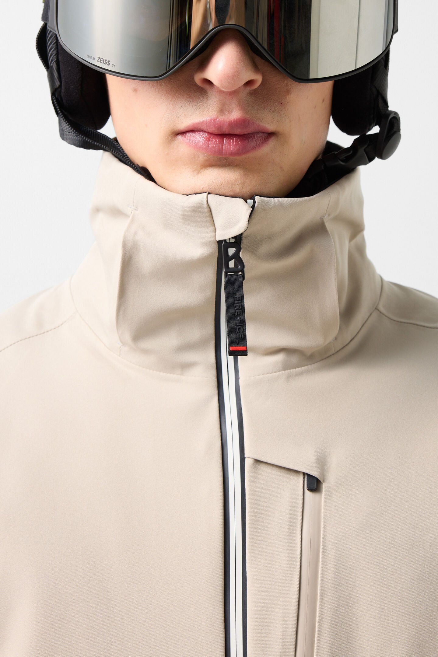 Skijacke Eason Beige