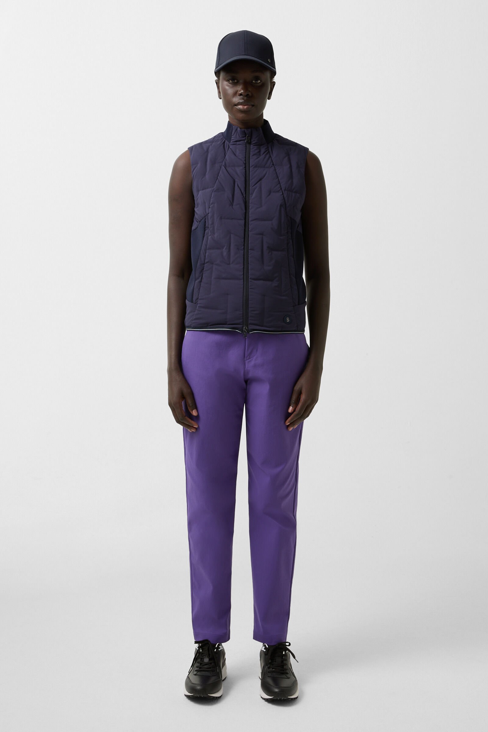 Sia lightweight down waistcoat Navy blue