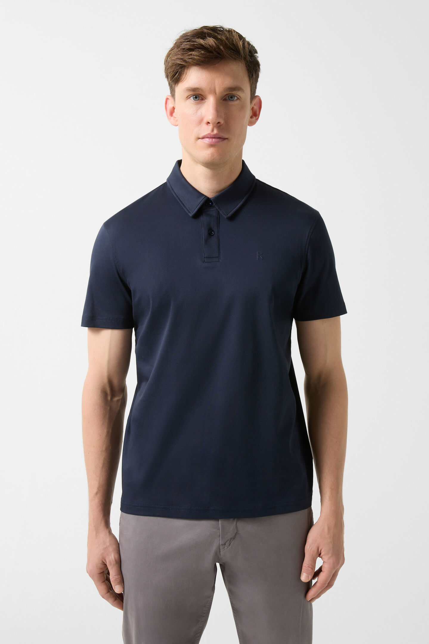 Timo Polo shirt Navy blue