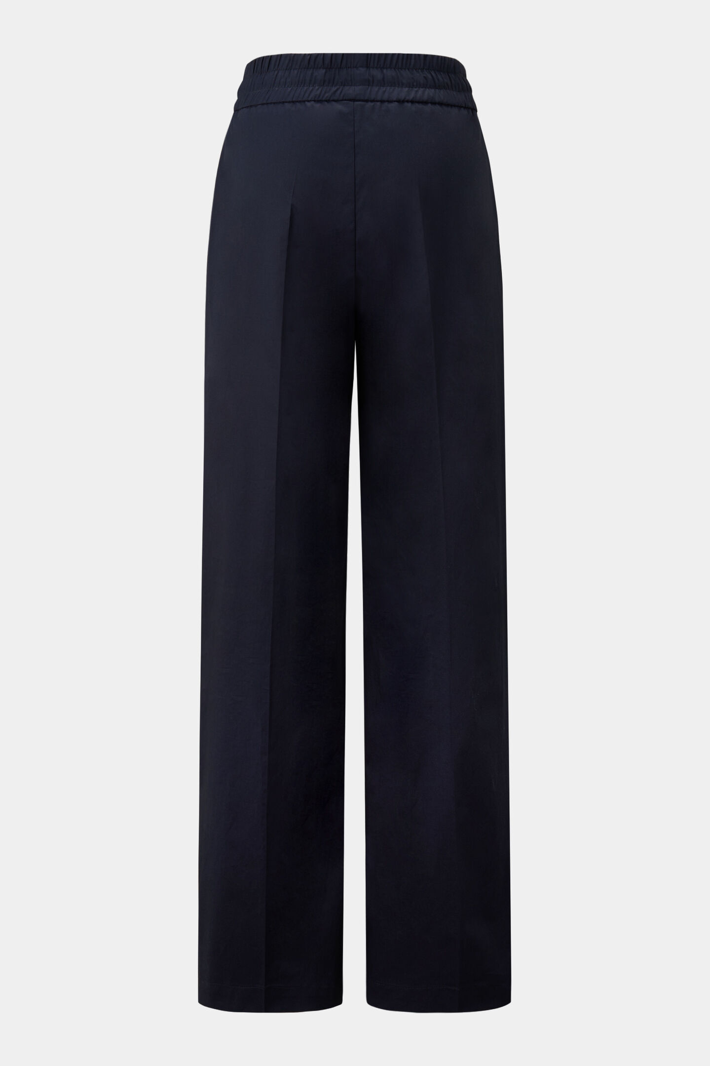 Pleated trousers Ella Navy blue