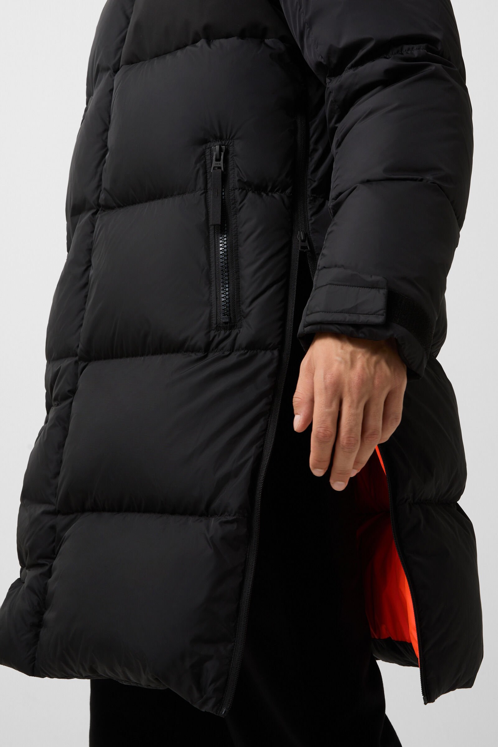 Walt down coat Black