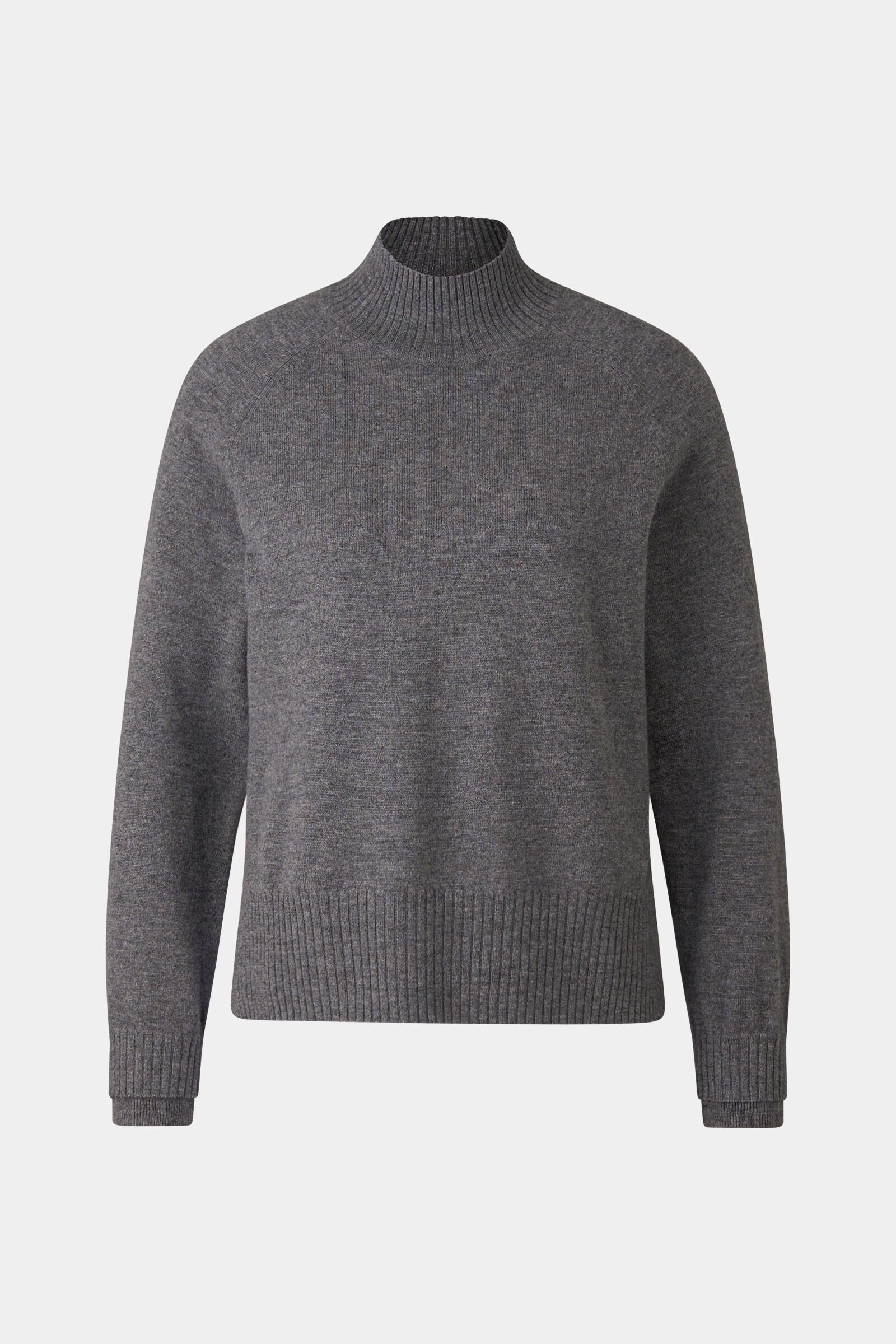 Lysanne virgin wool jumper Anthracite