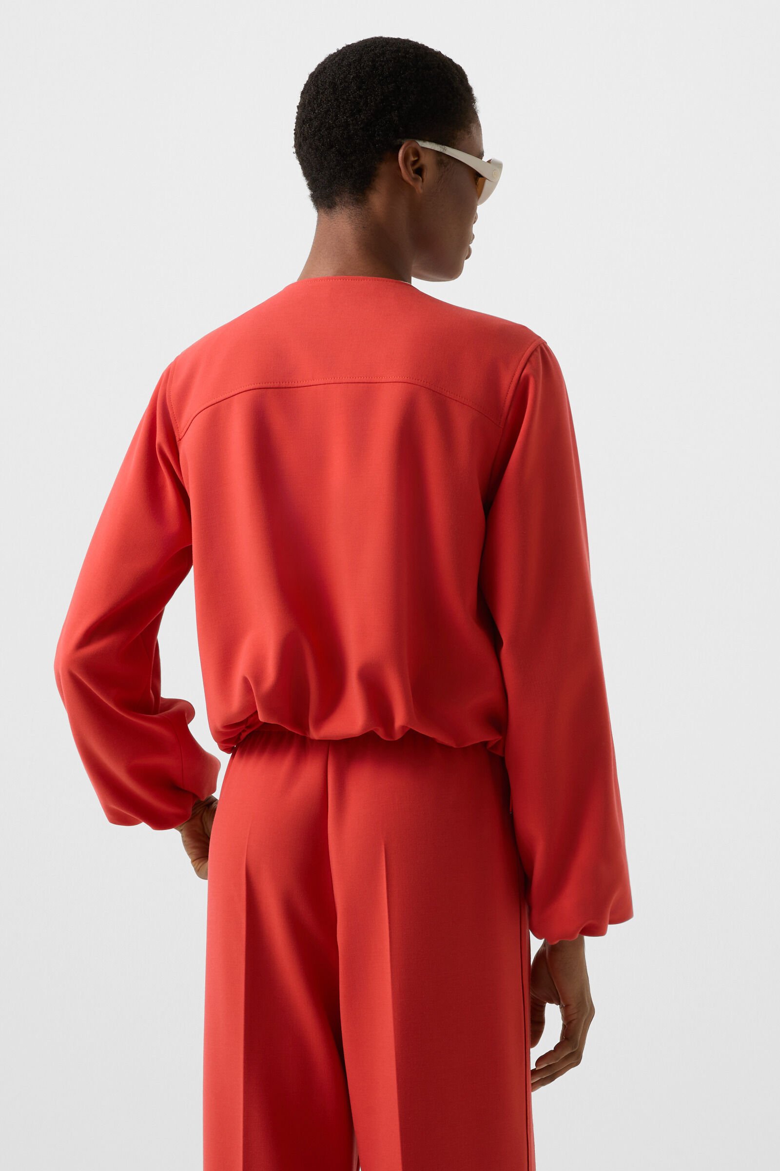 Reversible blouson Yuma Red