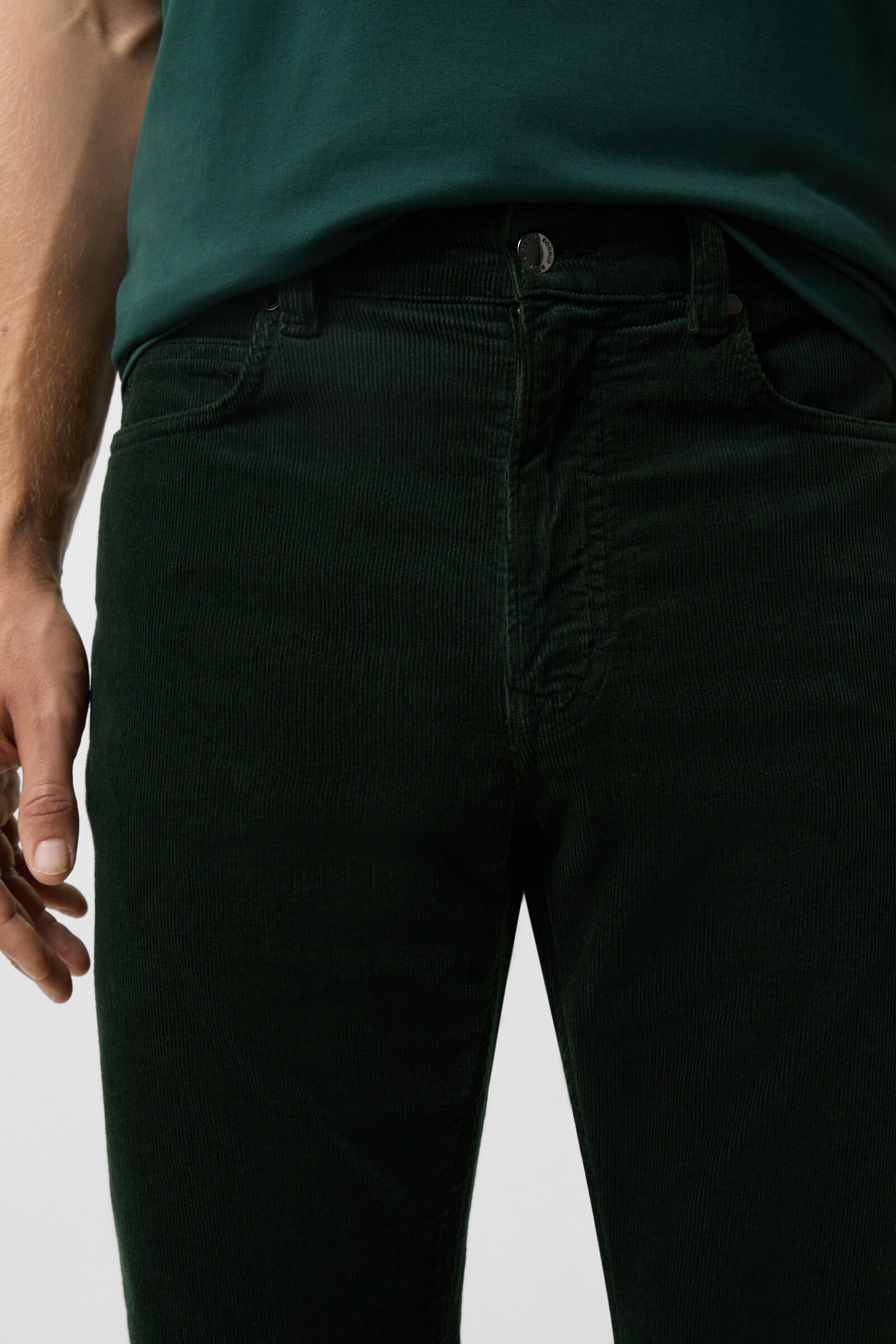 Brian corduroy trousers Dark green