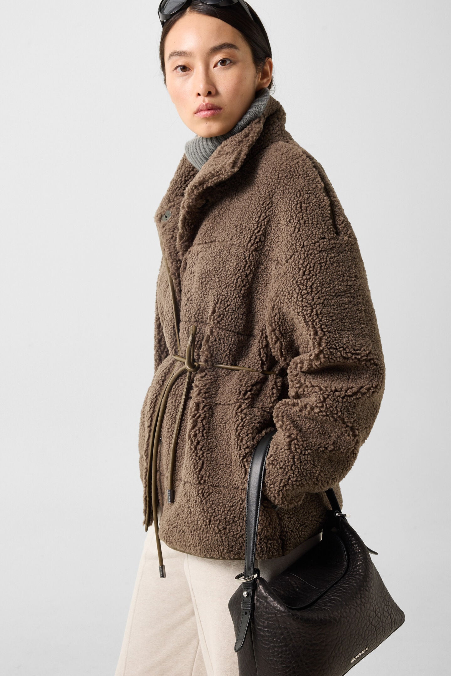 Kimberly teddy jacket Khaki