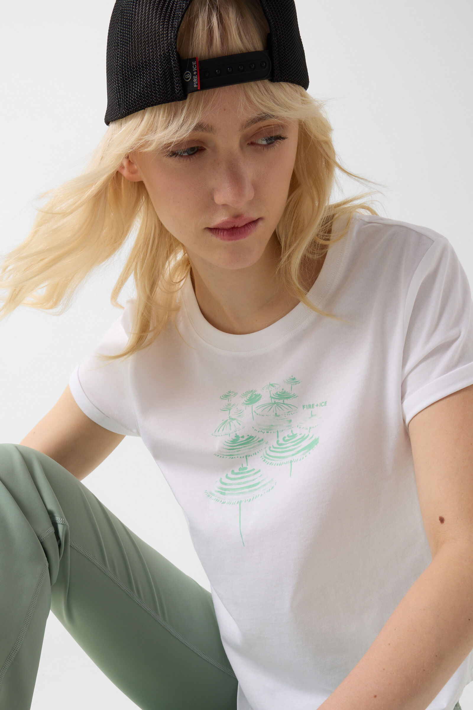 T-shirt Debra White/mint