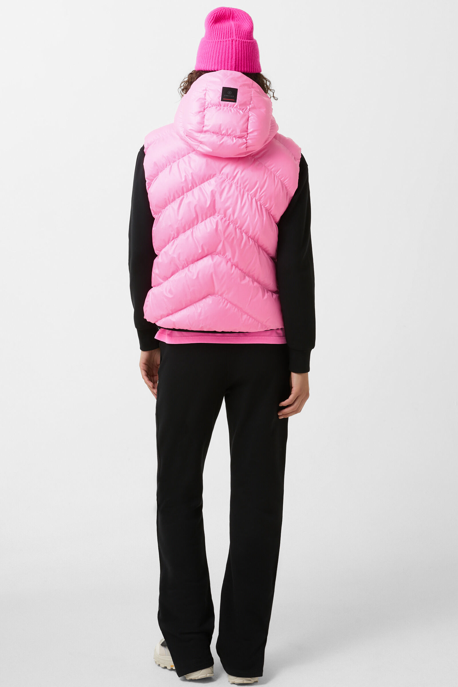 Naima quilted waistcoat Pink