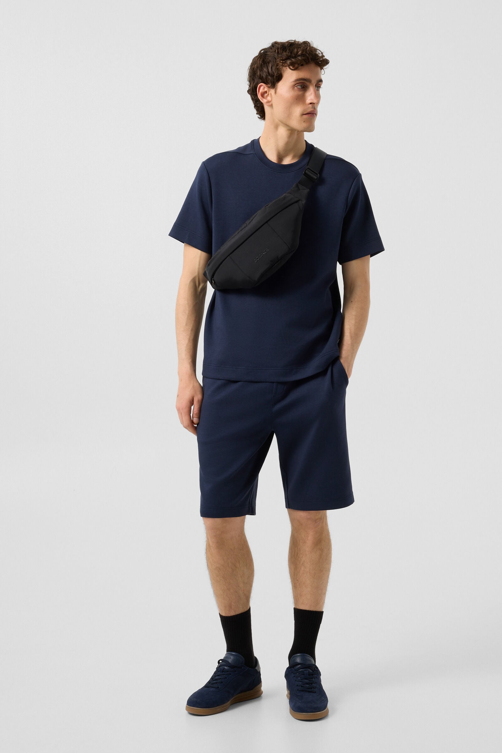 Sweatshorts Lance Navy-Blau